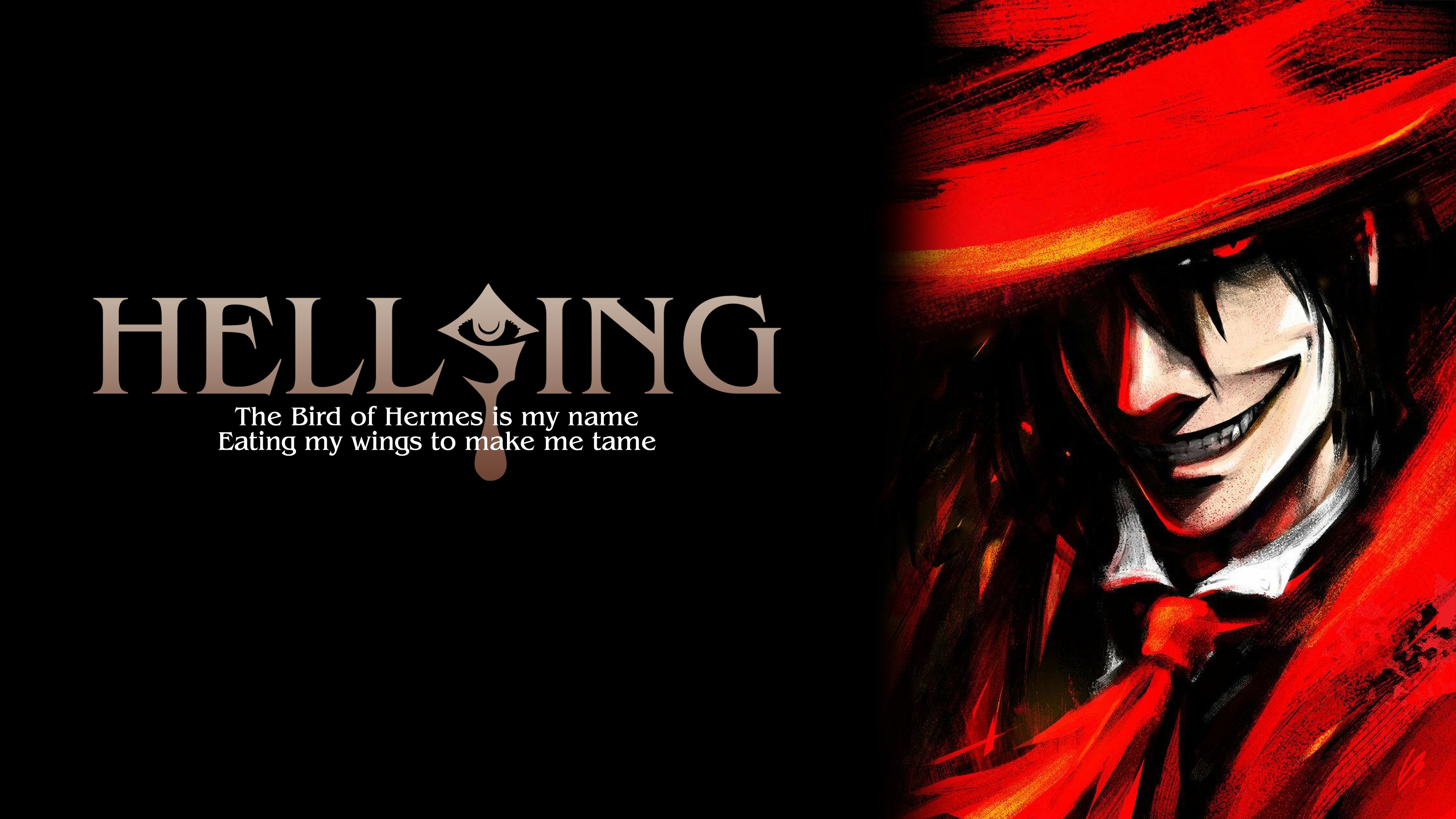 Hellsing Alucard Anime Man Vampire Anime 3840x2160