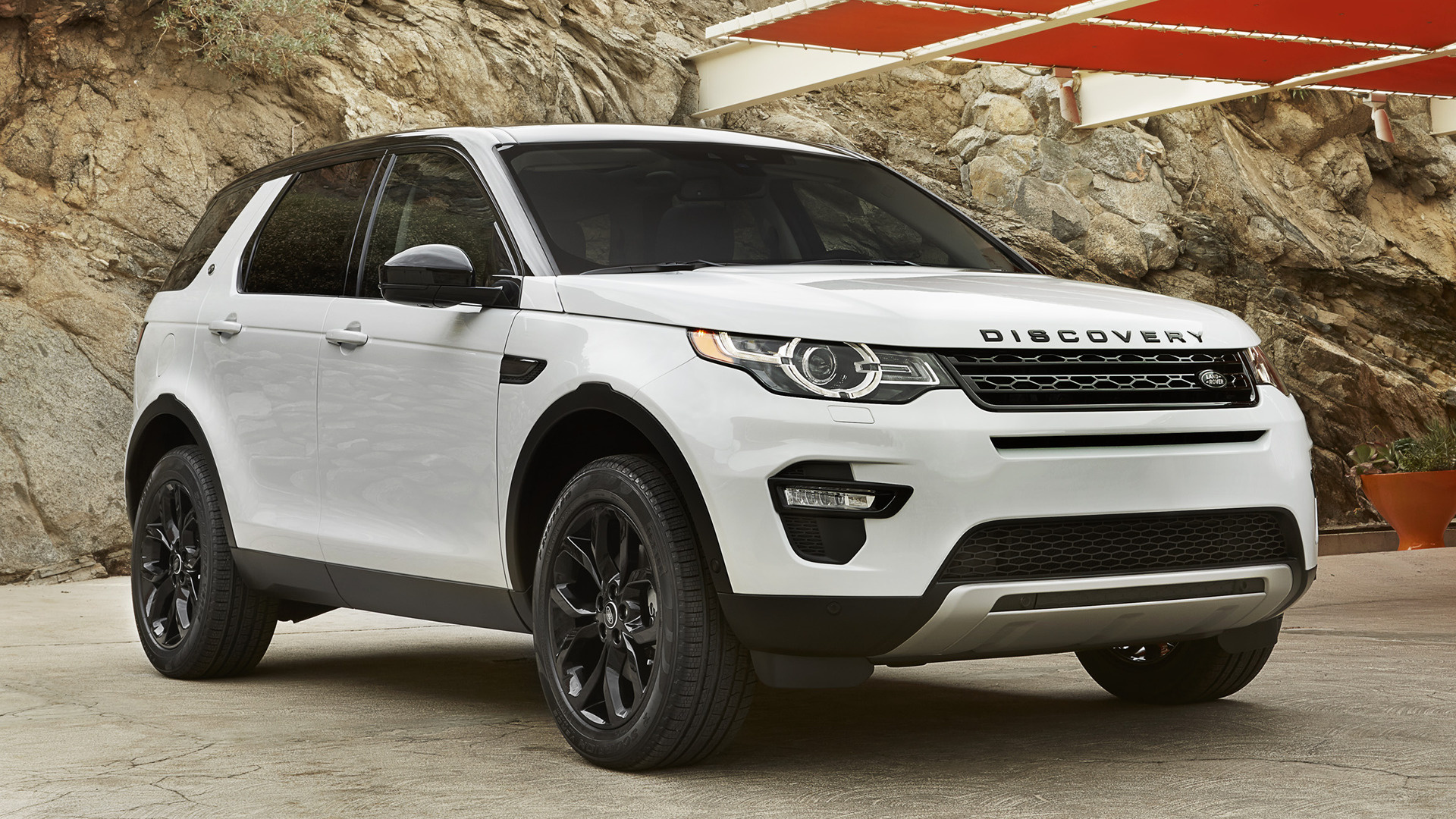 Car Crossover Car Land Rover Discovery Sport Hse Luxury Black Design Pack Luxury Car Suv Subcompact  1920x1080