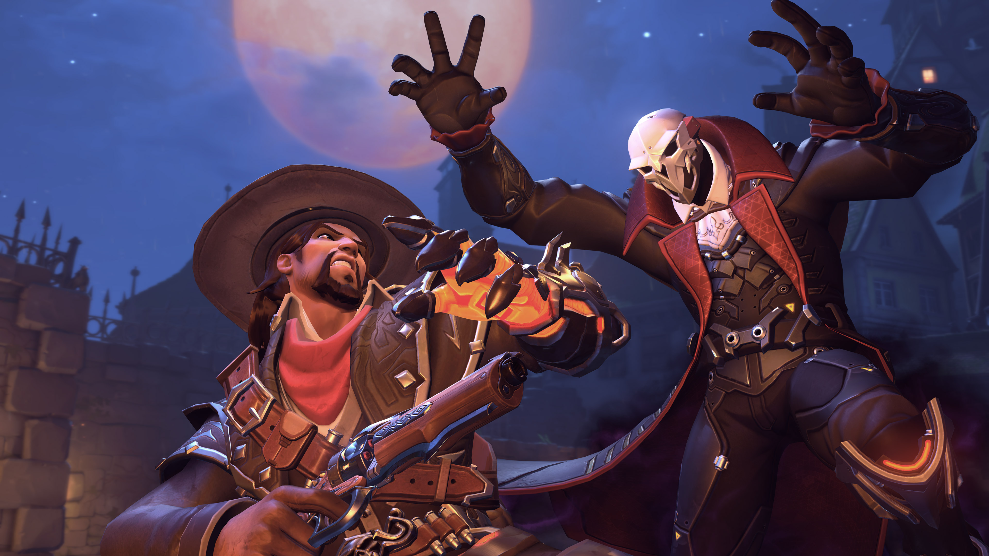 Mccree Overwatch Overwatch Reaper Overwatch 3840x2160