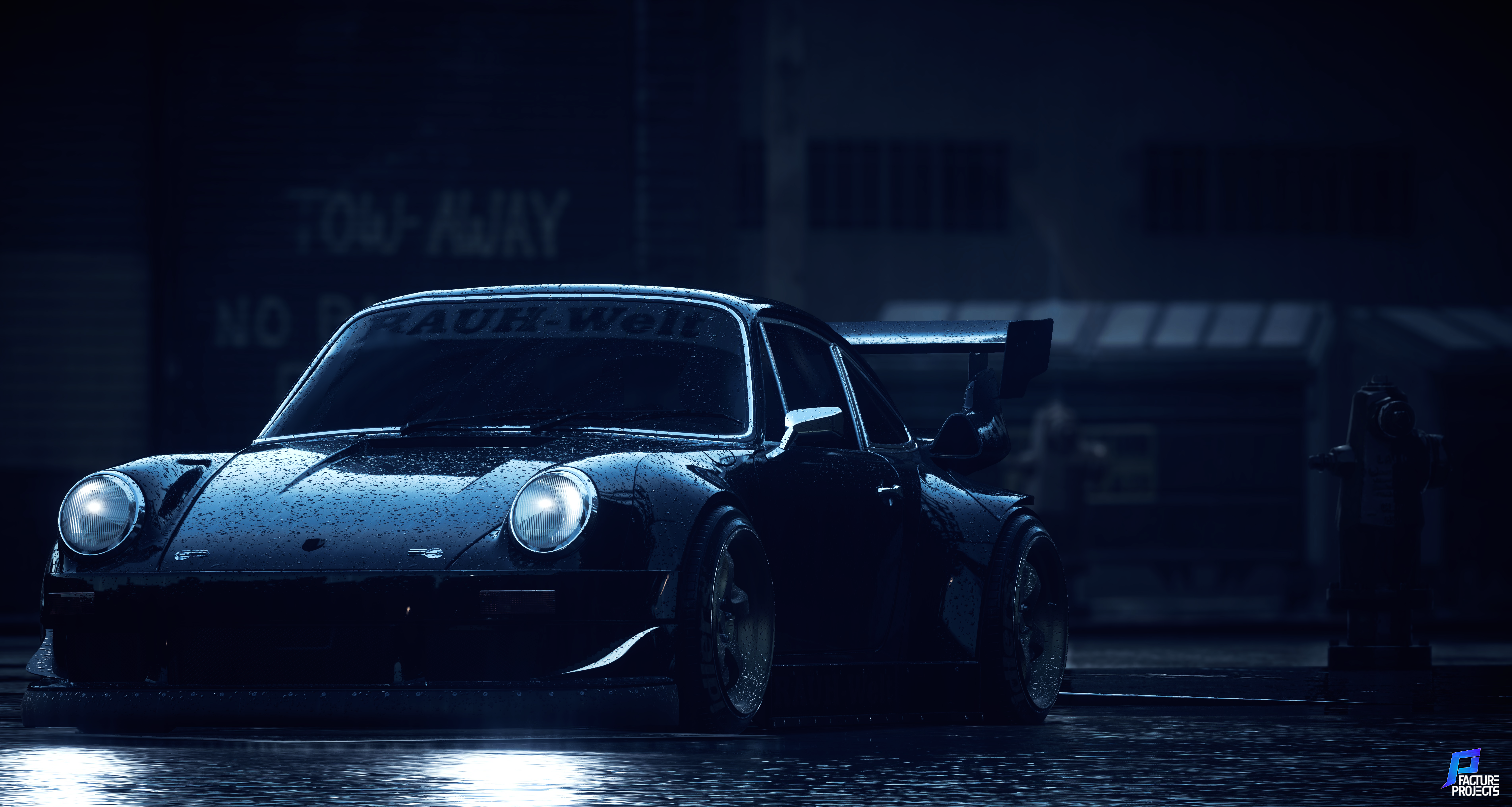 Porsche 911 Porsche Black Car Need For Speed Need For Speed 2015 NFS 2015 7612x4064
