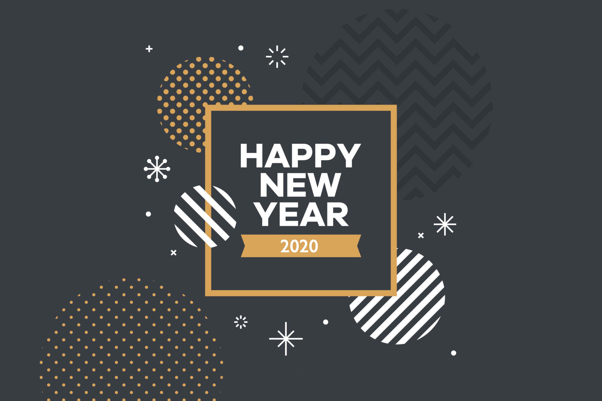 Happy New Year New Year 2020 1920x1280