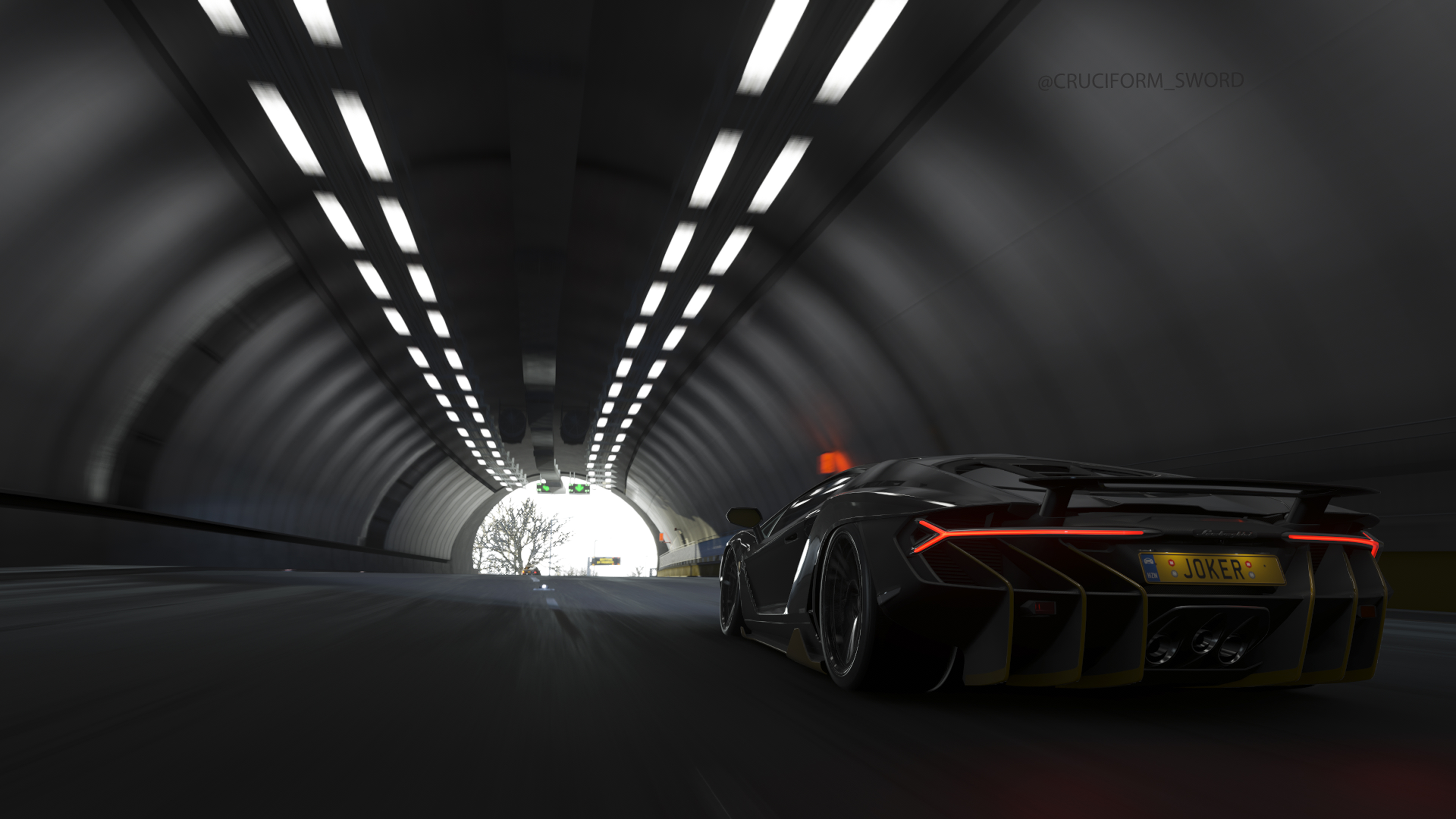 In Game Screen Shot Forza Forza Horizon 4 Game Poster Supercars Lamborghini Lamborghini Centenario V 3840x2160