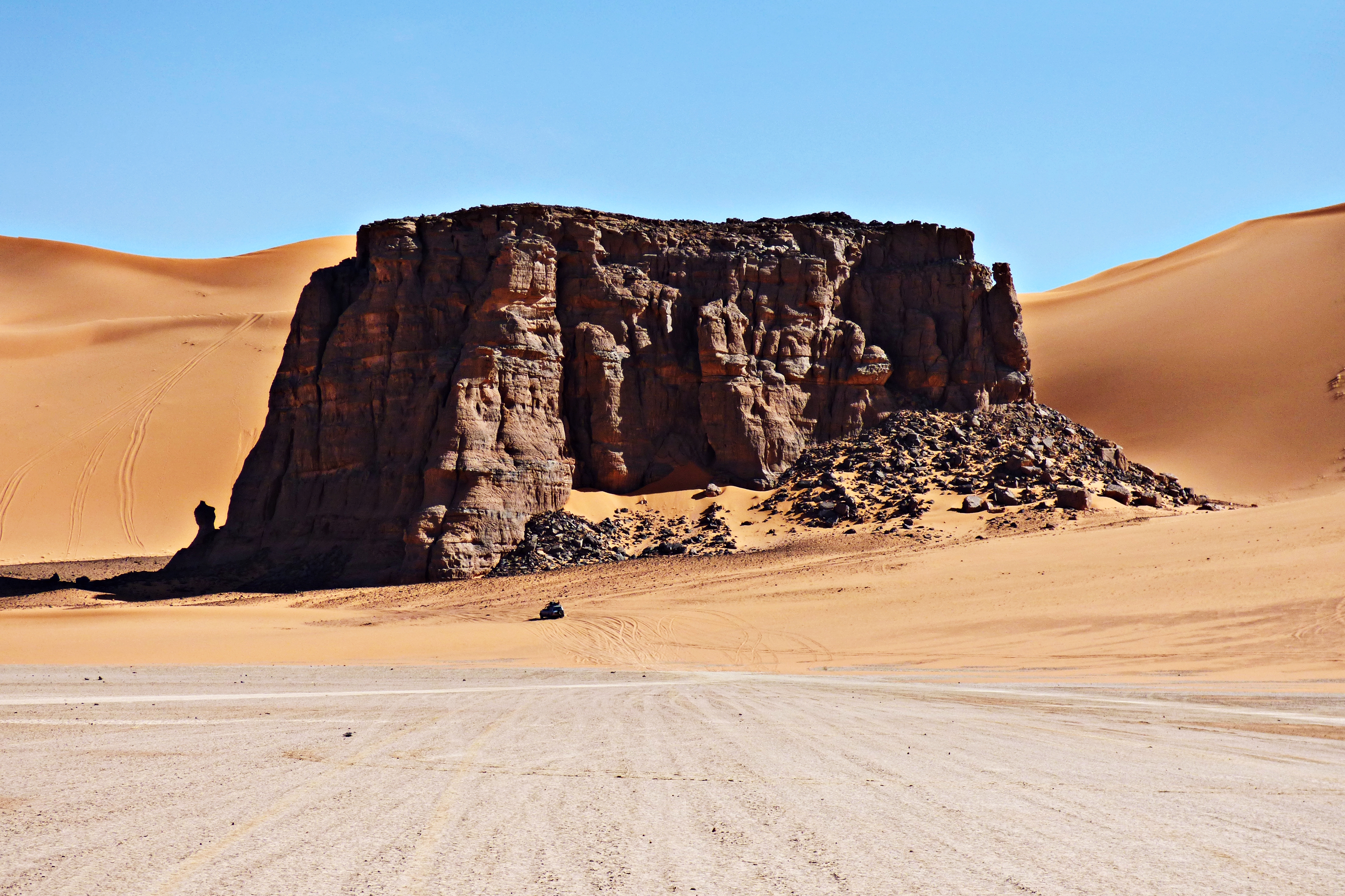 Africa Algeria Desert Dune Hoggar Mountains Rock Sahara Sand Tassili N 039 Ajjer 4425x2950