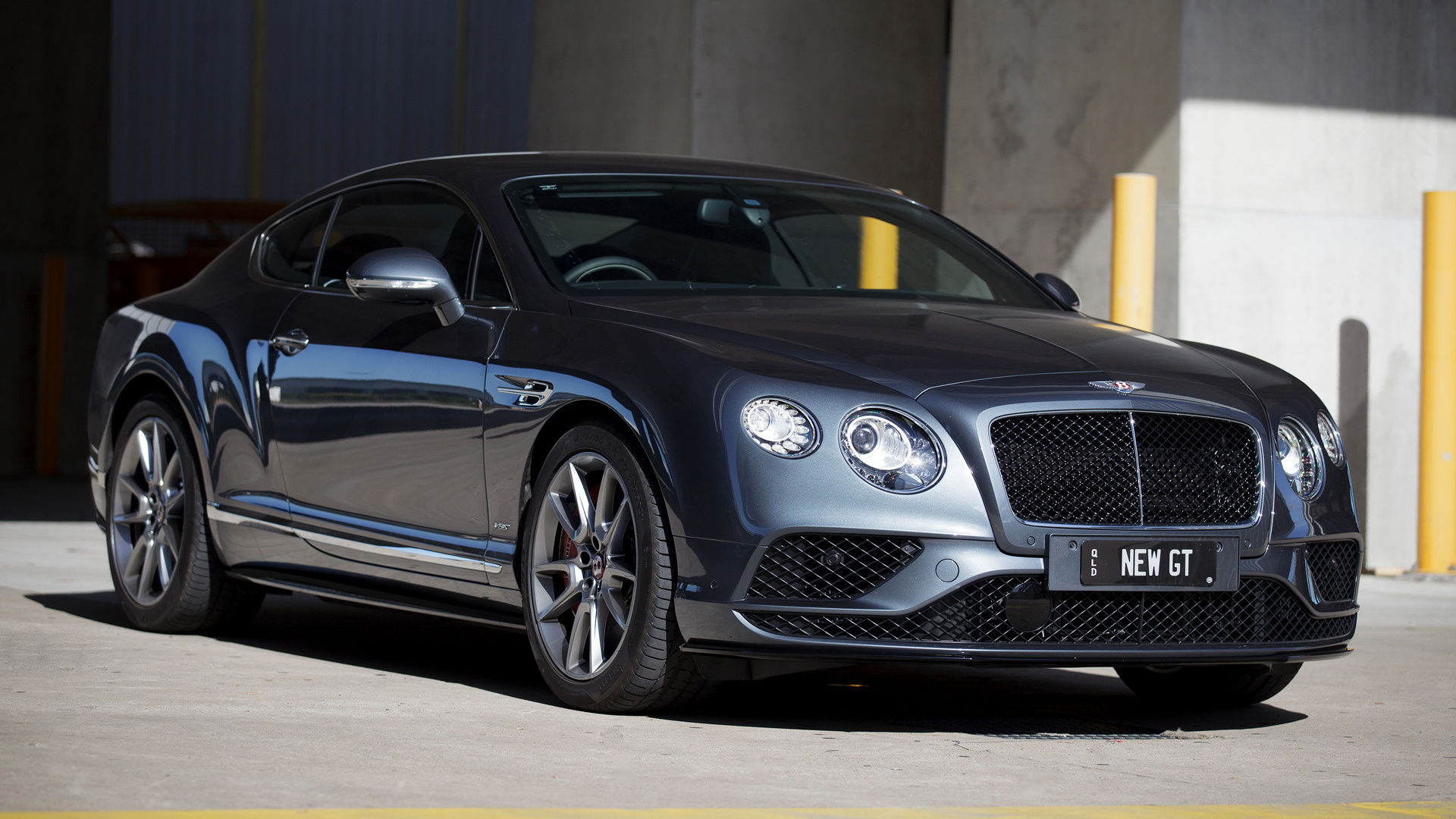 Bentley Continental Gt V8 S Car Coupe Fastback Grand Tourer Luxury Car 1920x1080