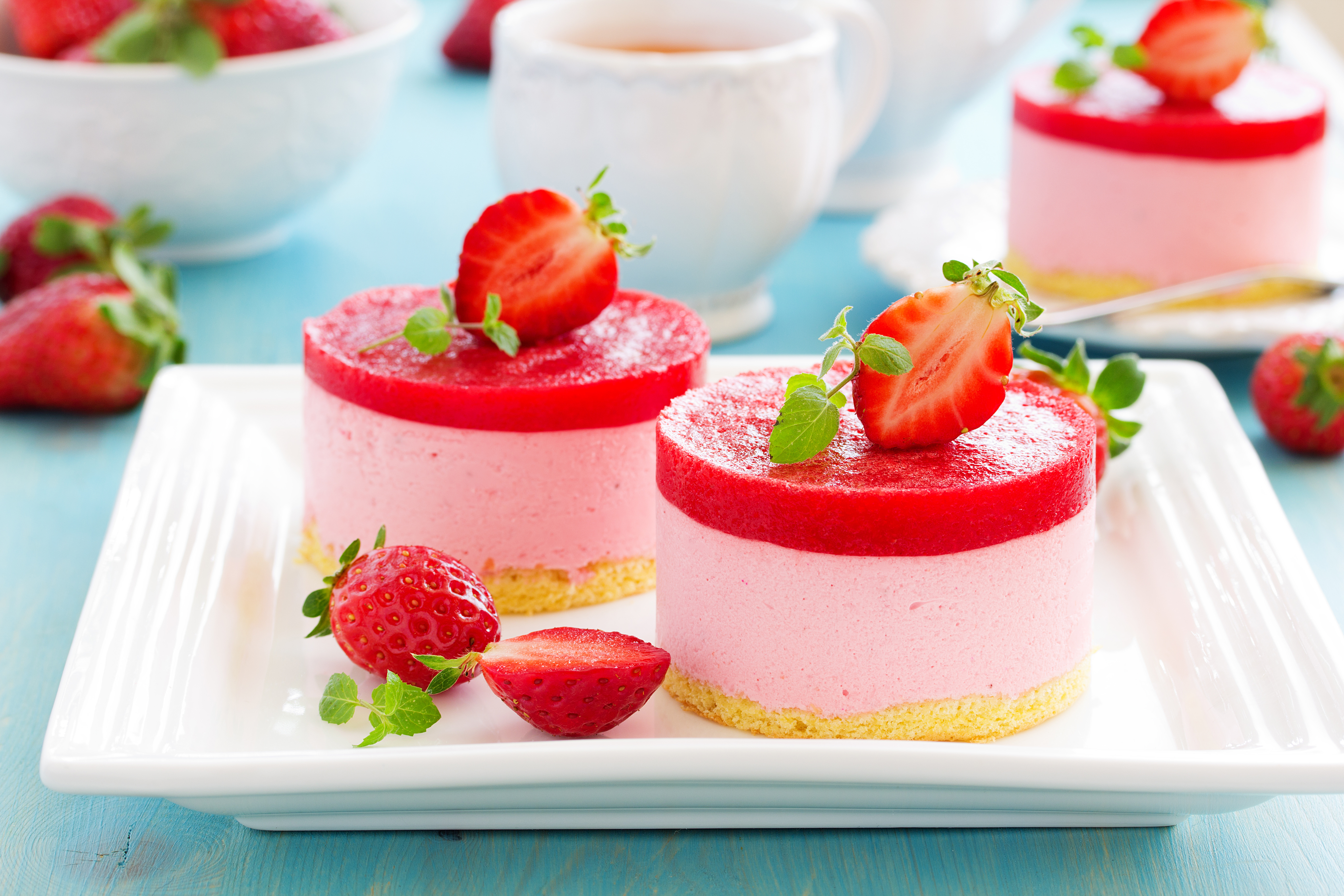Dessert Pastry Strawberry 5184x3456
