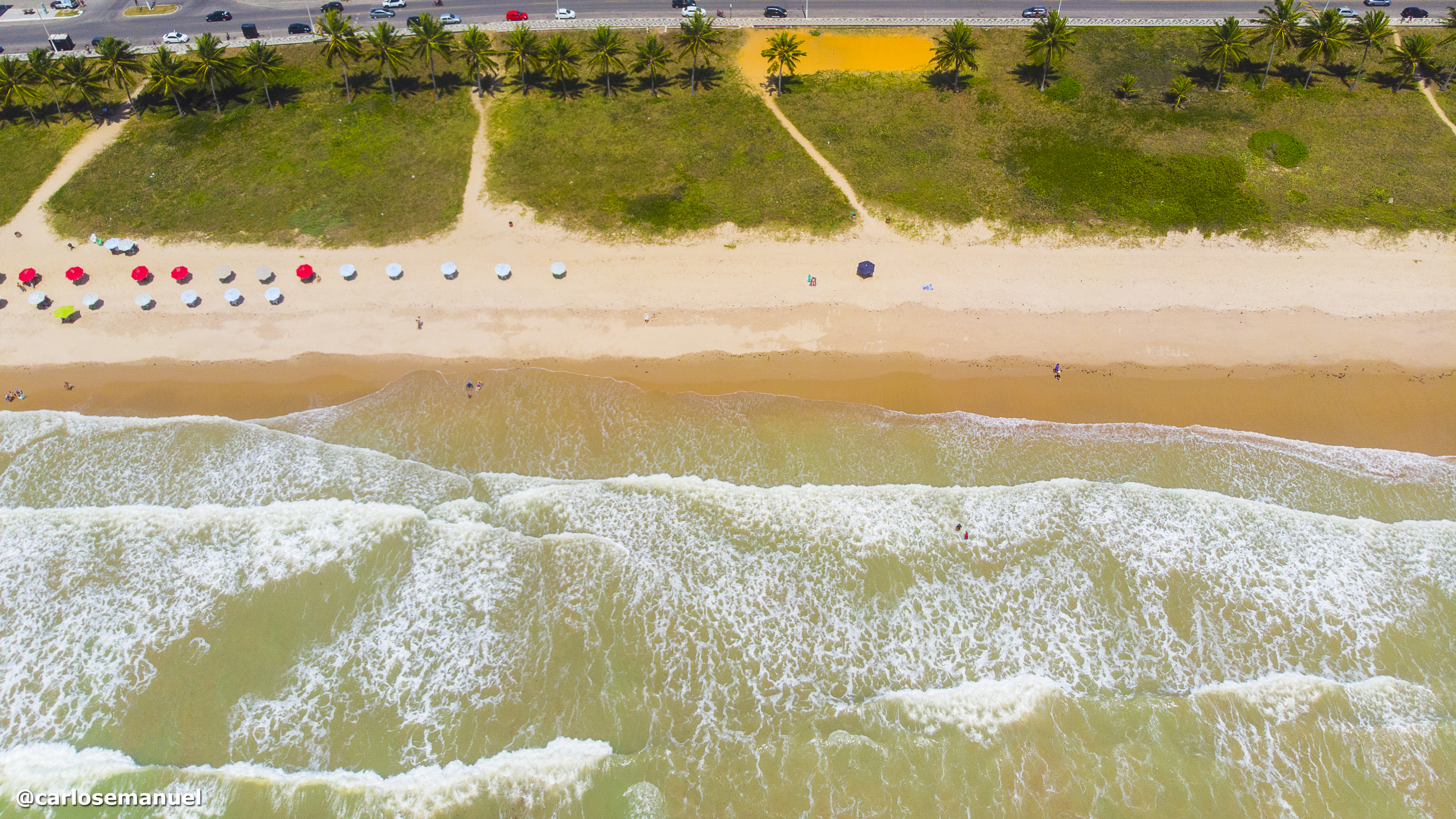 Beach Joao Pessoa Nature City Landscape Drone Drone Photo 4048x2277