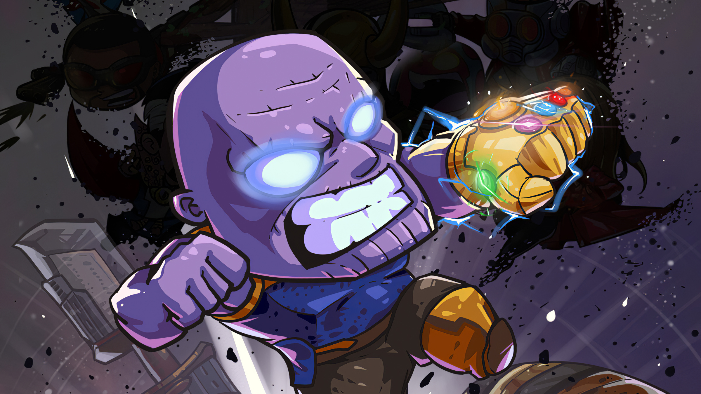 Avengers Endgame Marvel Comics Thanos 2400x1350