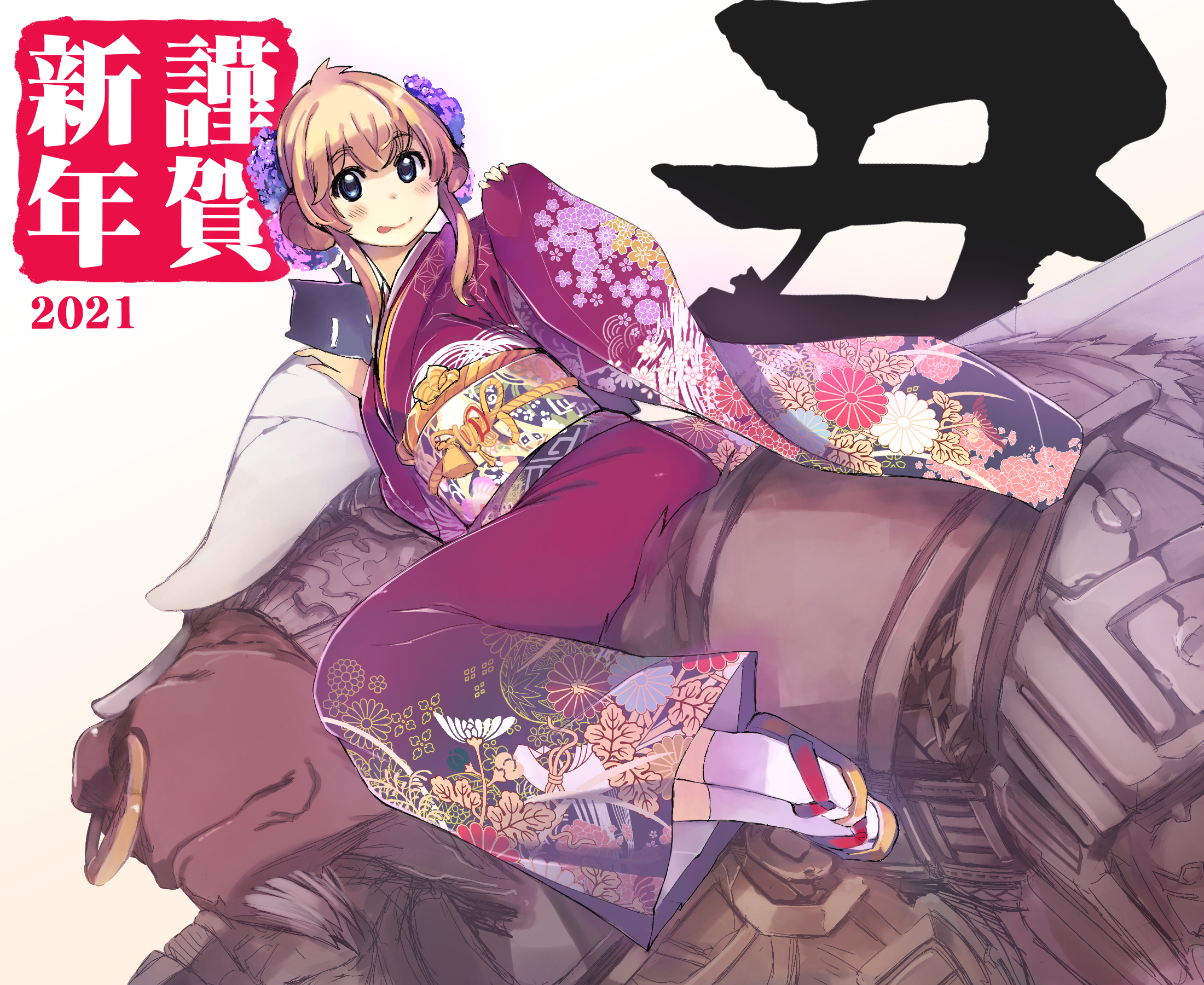 Anime Anime Girls Simple Background Blonde Japanese Clothes Ragnarok Online 2200x1800