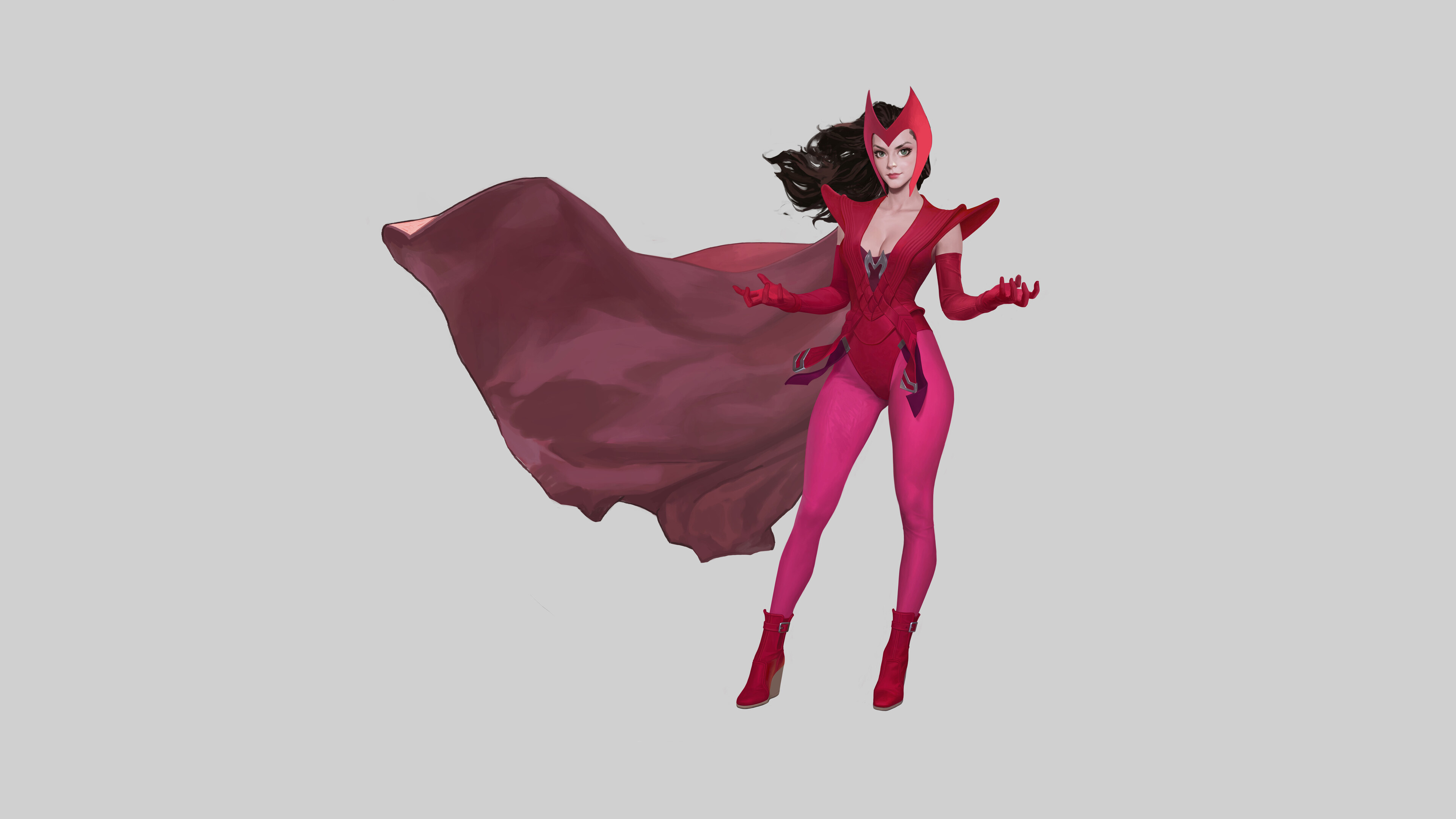 Marvel Comics Scarlet Witch 3840x2160
