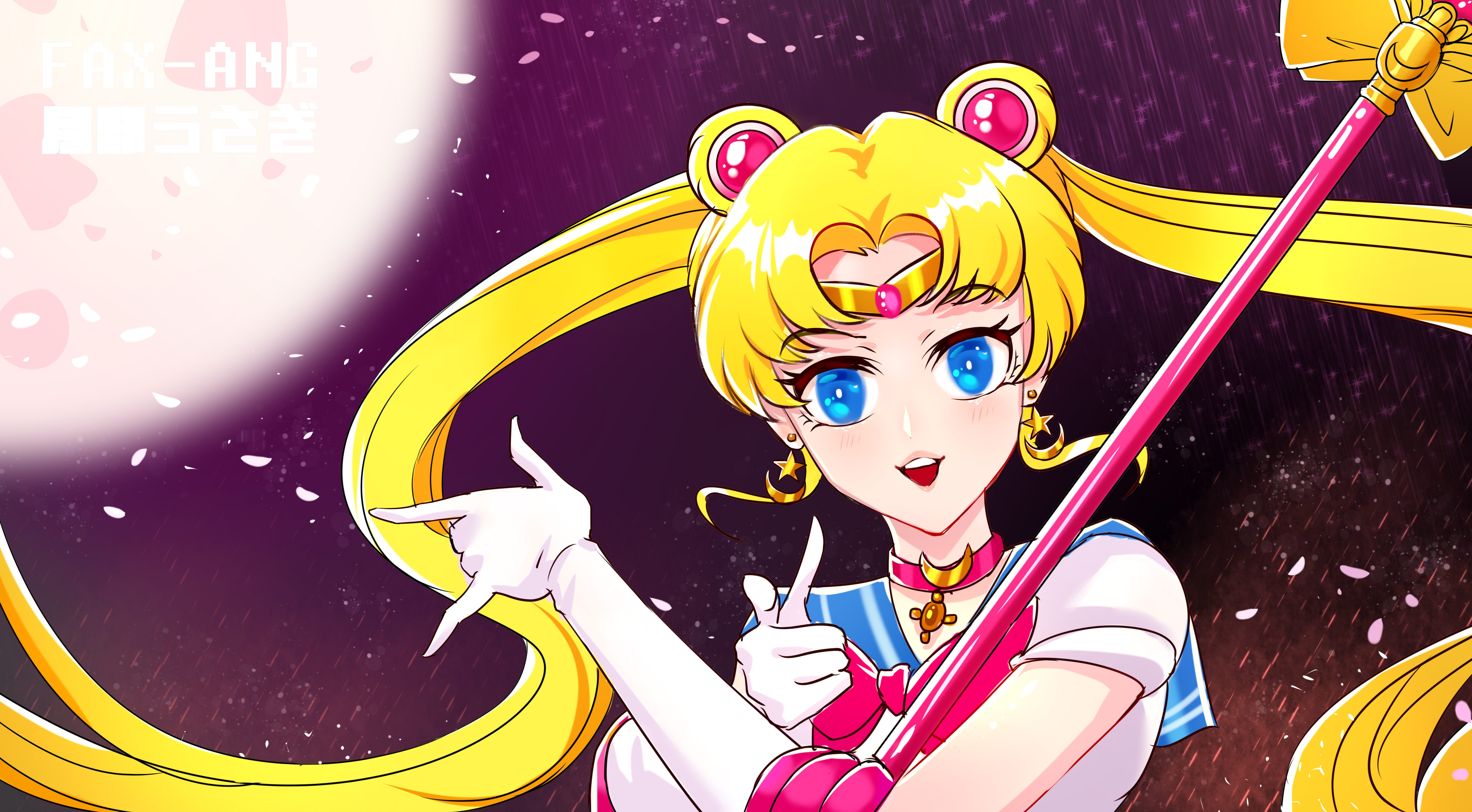 Sailor Moon Usagi Tsukino 5436x3000
