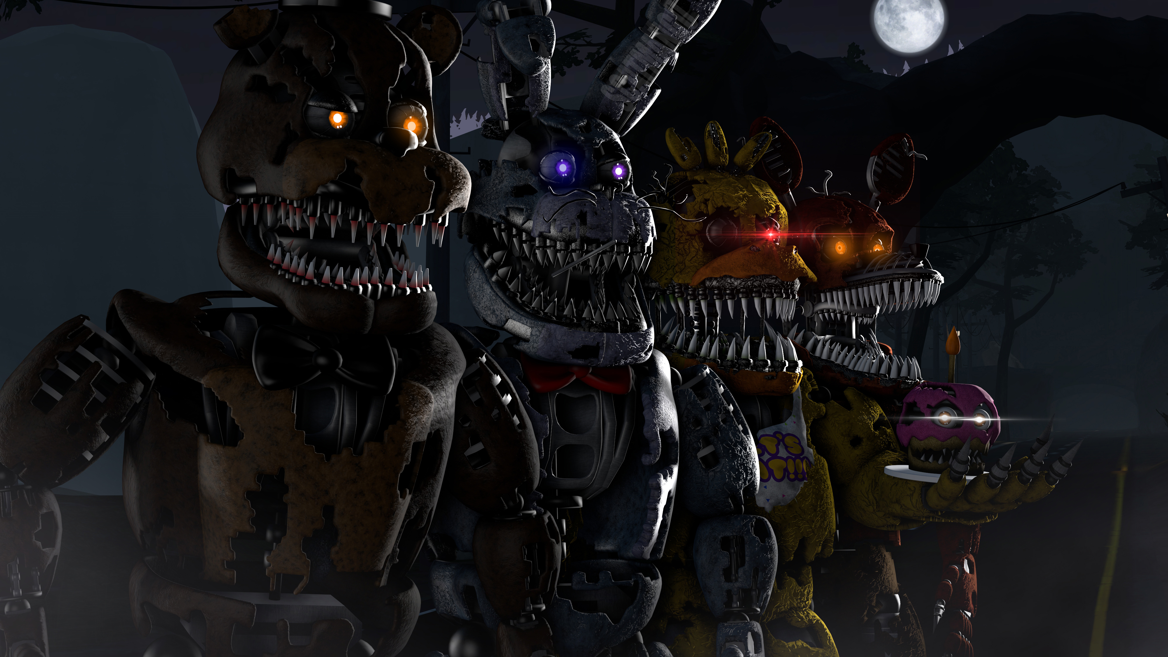 Video Game Five Nights At Freddy 039 S 4 4000x2250