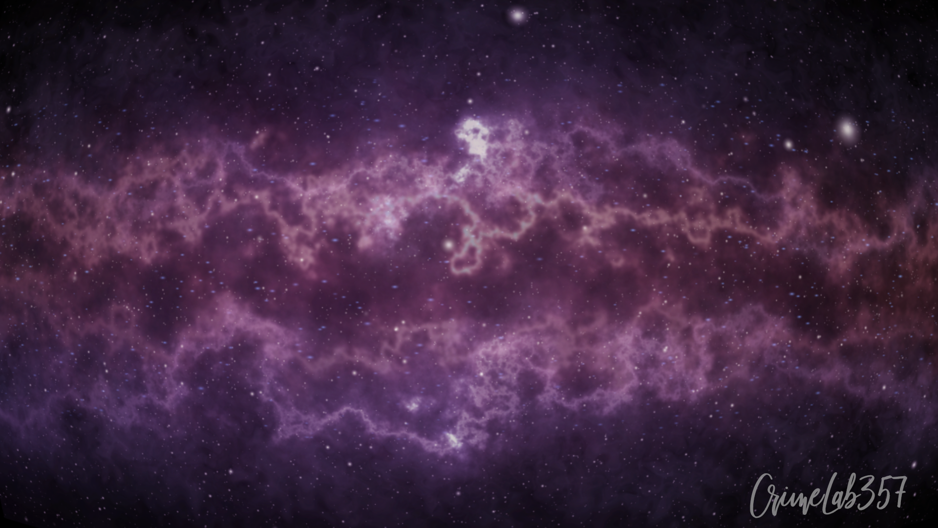 Deep Space Milky Way Nebula Digital Art Crimelab357 Liam Ragnathsingh 1920x1080