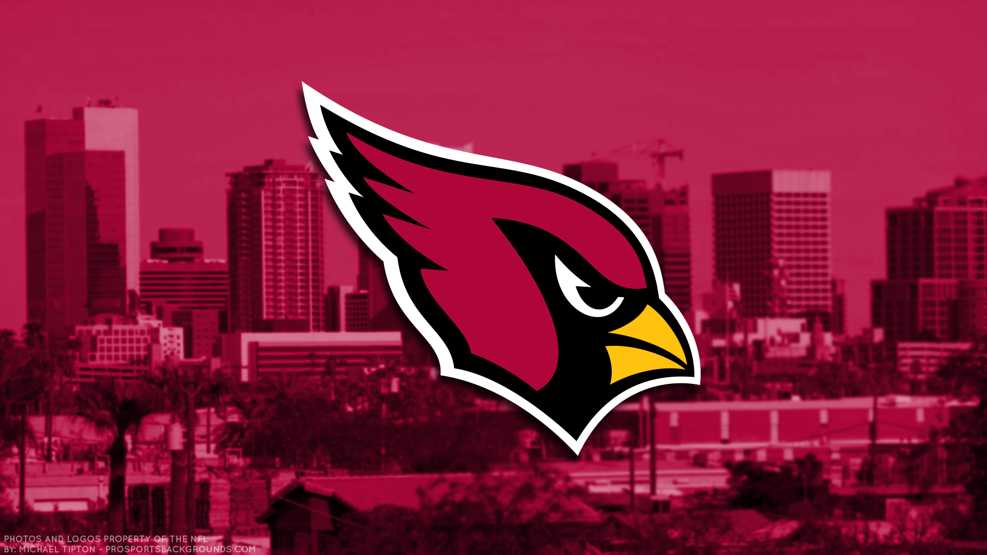 Arizona Cardinals Emblem Logo Nfl 1920x1080