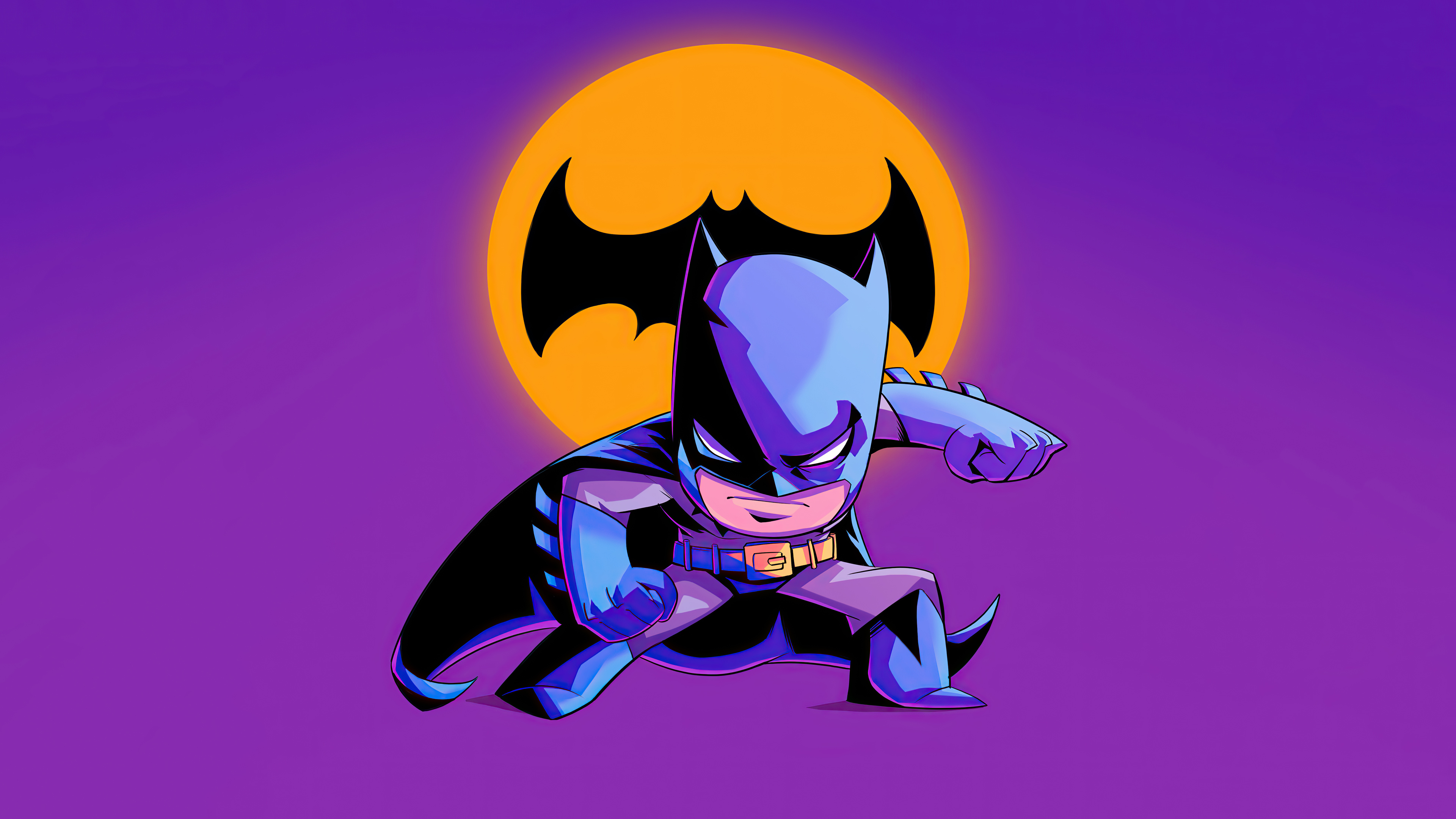 Batman Chibi Dc Comics 3840x2160