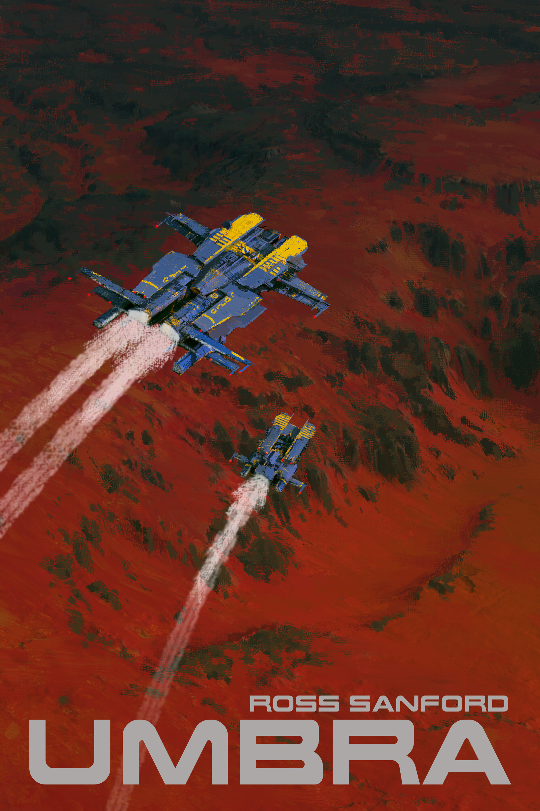 Calder Moore Artwork ArtStation Science Fiction Vehicle Spaceship Planet 1875x2813