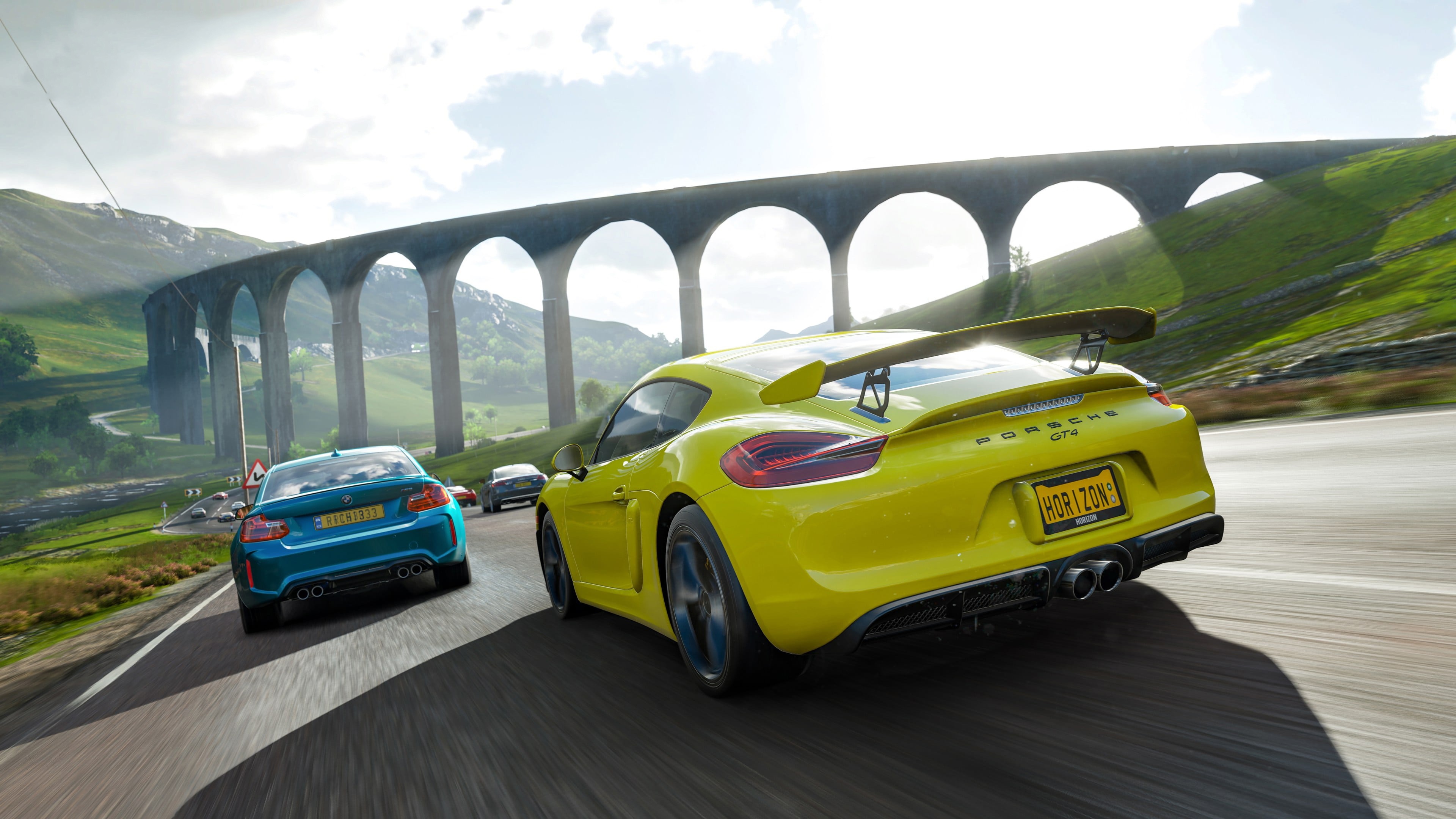 Bmw M2 Forza Horizon 4 Porsche Cayman Gt4 3840x2160