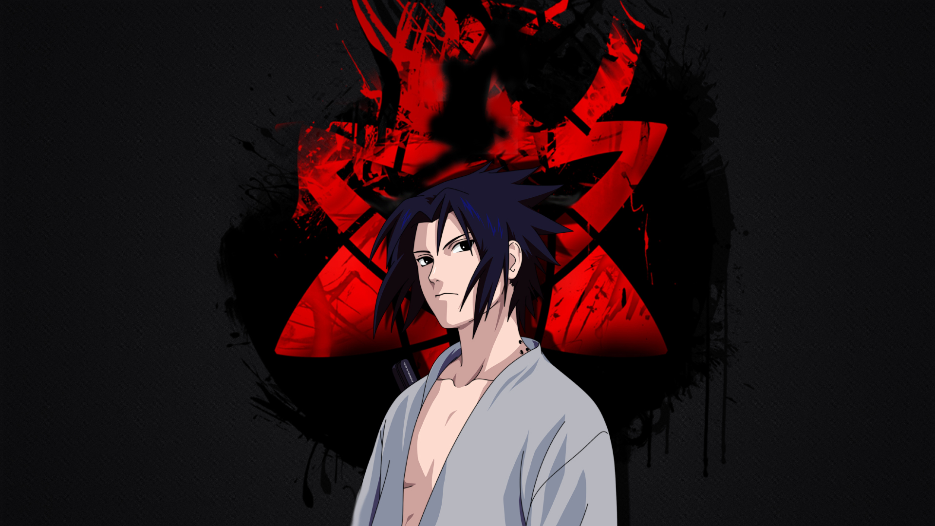 Naruto Anime Uchiha Sasuke 1920x1080