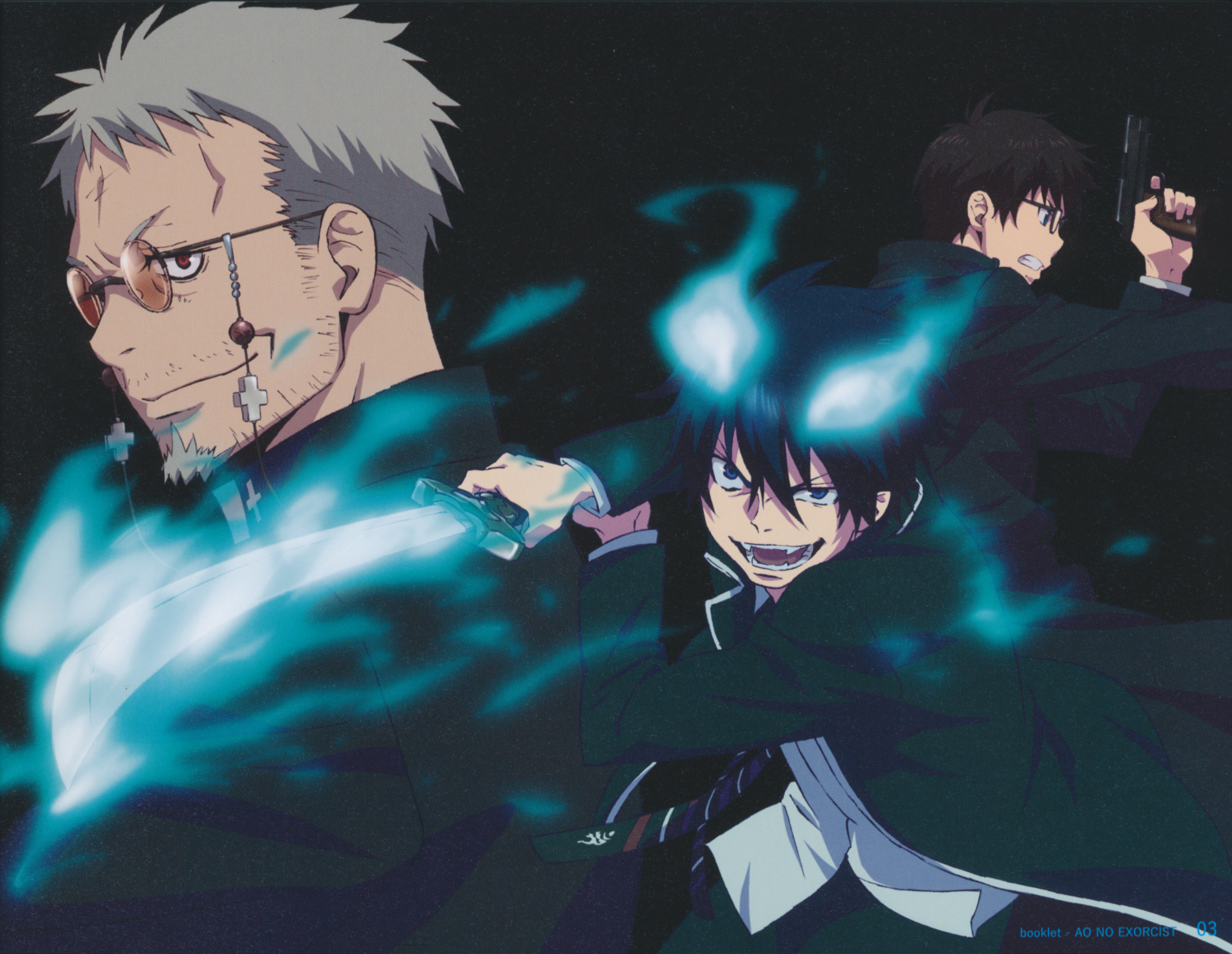 Blue Exorcist Rin Okumura Okumura Yukio Shiro Fujimoto 4239x3283