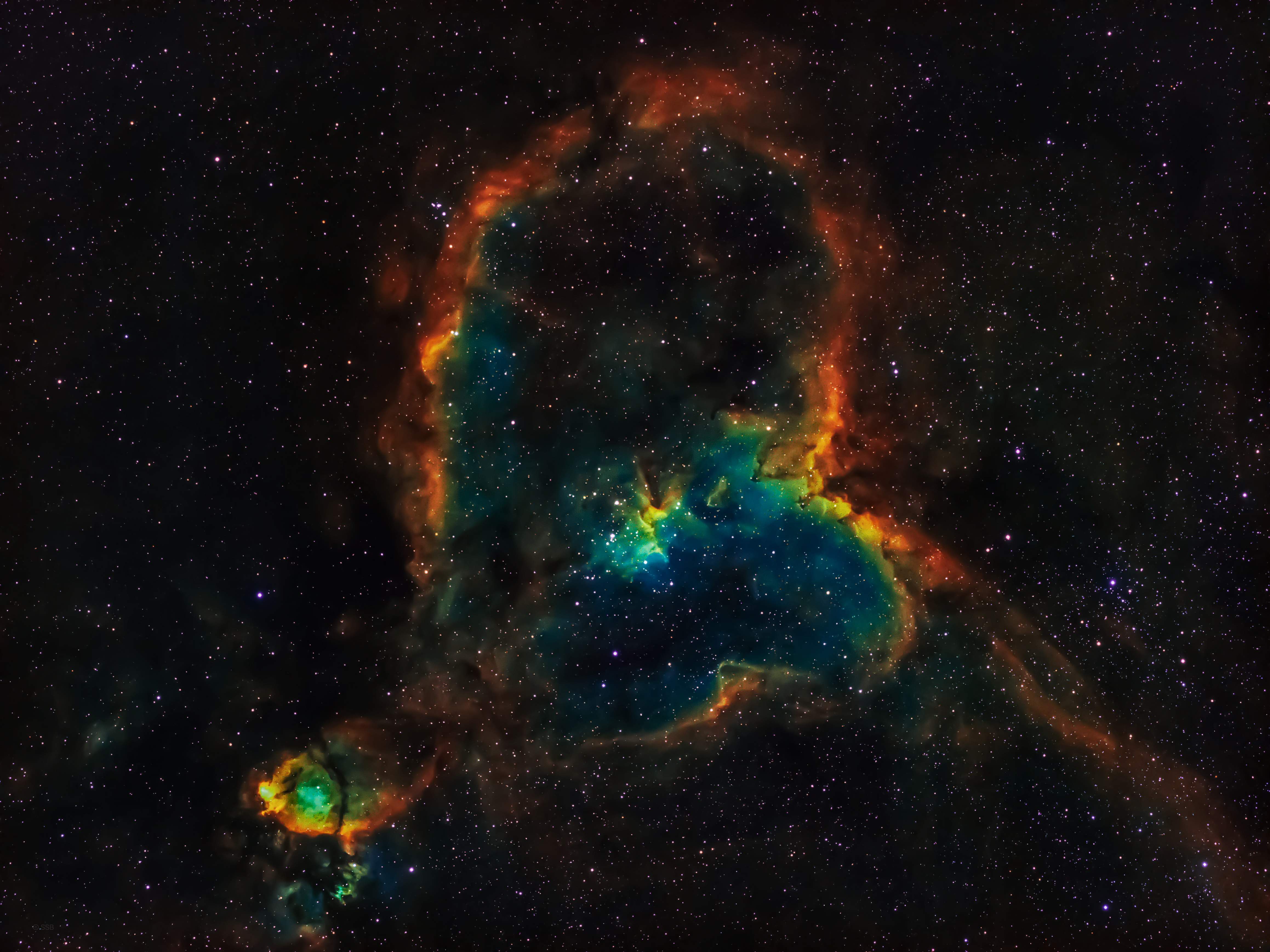 Space Nebula Stars Universe 4635x3474
