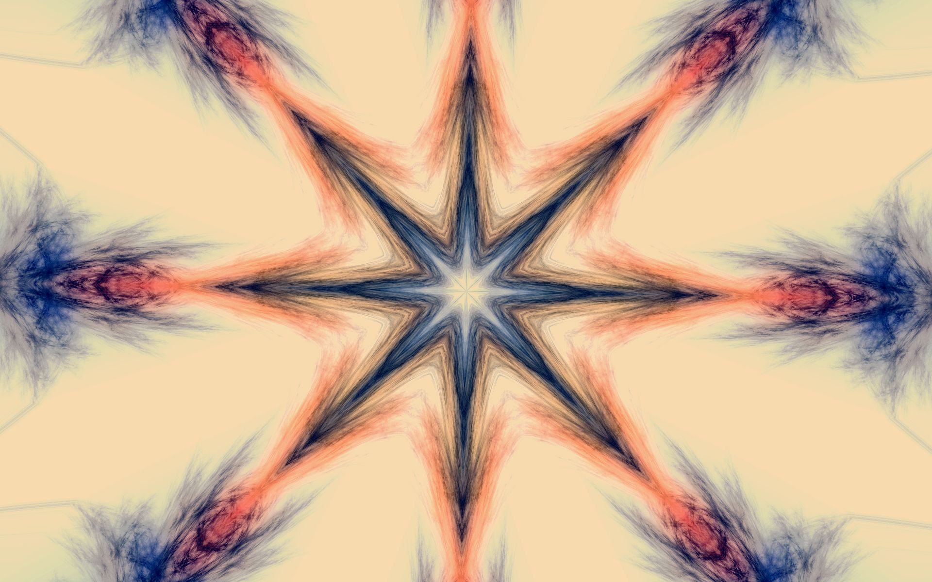 Artistic Digital Art Kaleidoscope Pastel 1920x1200
