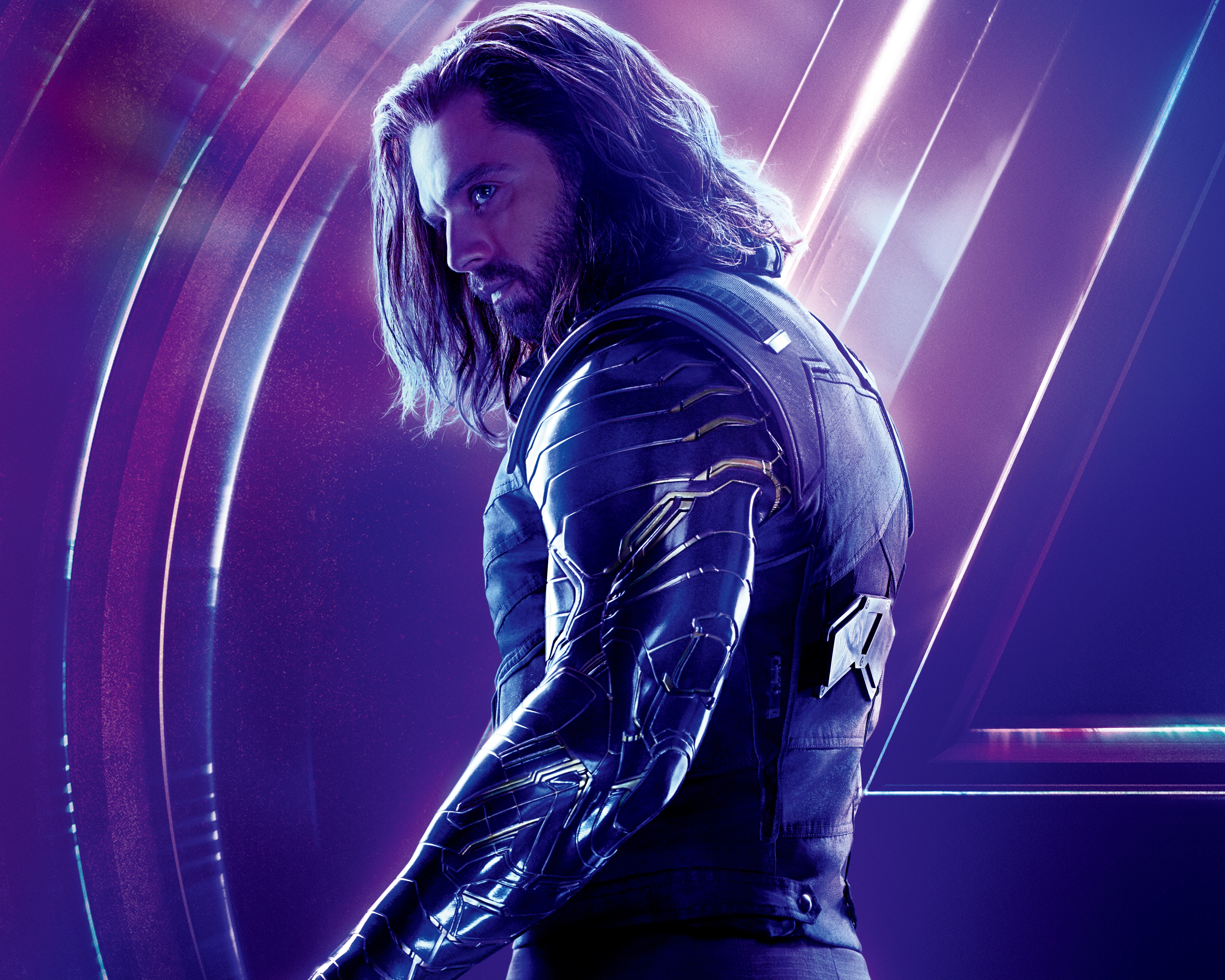 Avengers Infinity War Sebastian Stan Winter Soldier 7854x6282