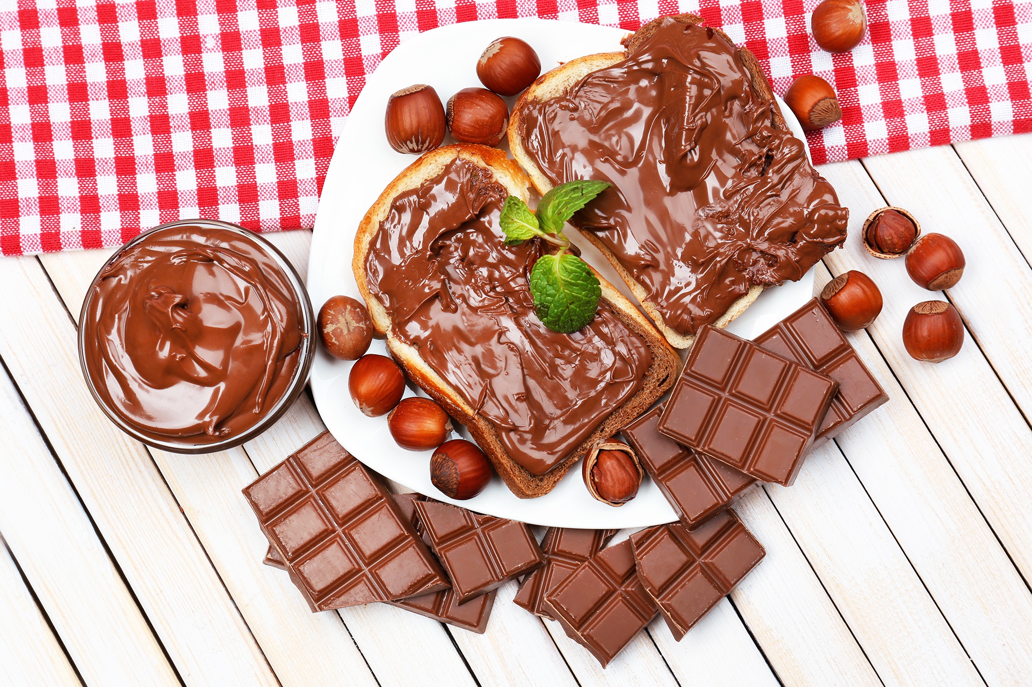 Chocolate Hazelnut Nutella 2048x1365