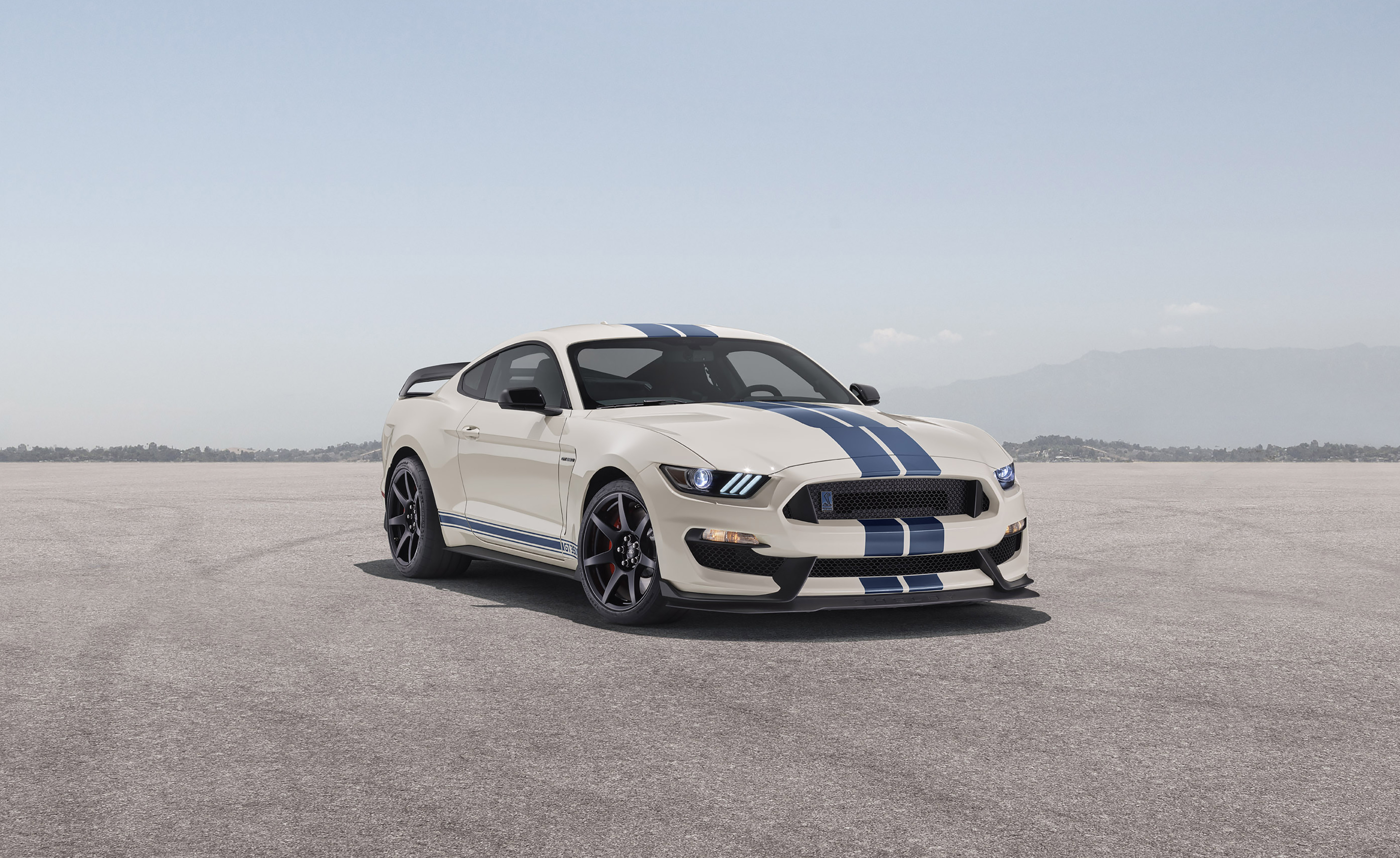 Car Ford Ford Mustang Ford Mustang Shelby Ford Mustang Shelby Gt350 Muscle Car Vehicle White Car 5400x3312