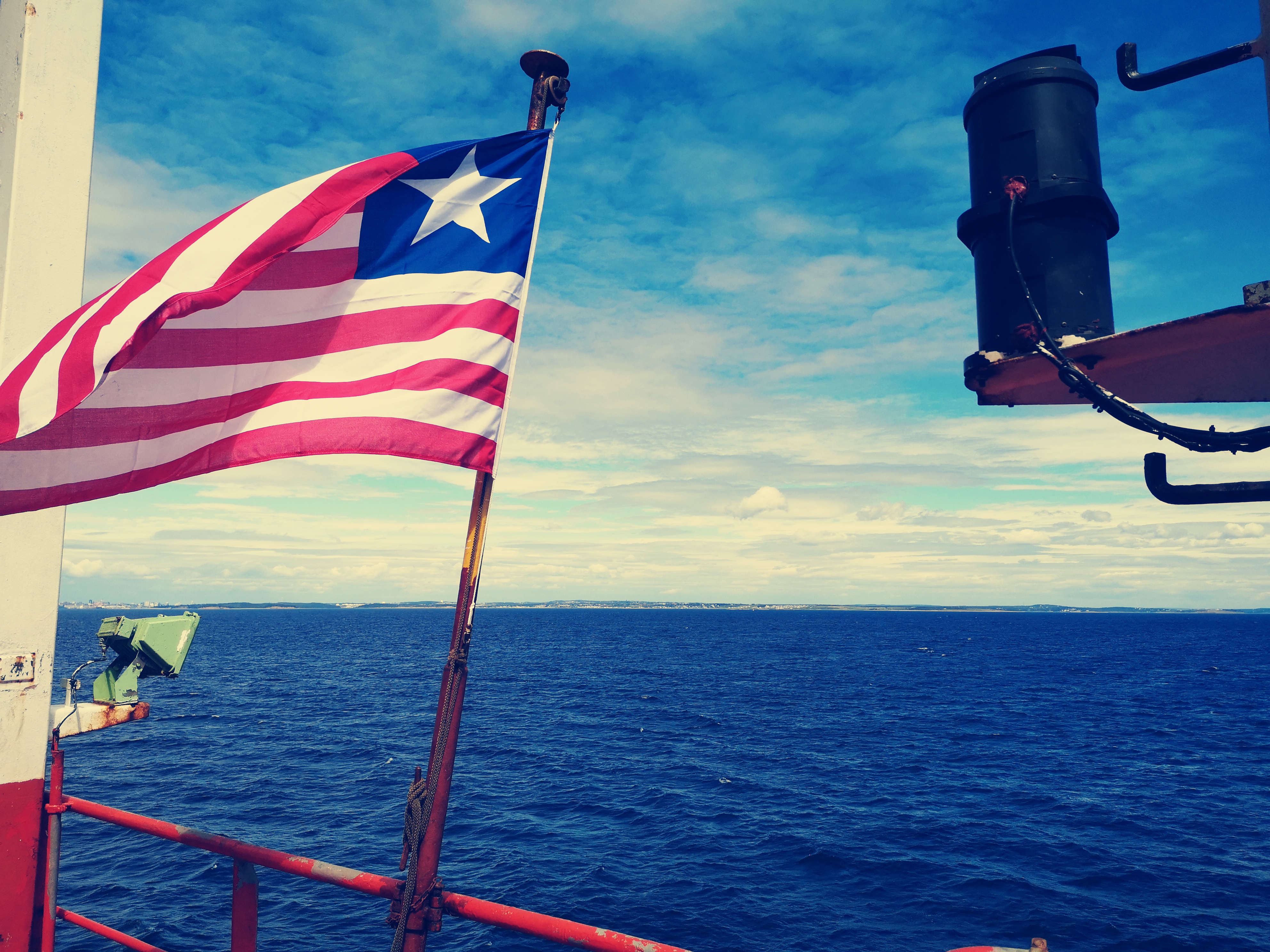 Atlantic Ocean Ship Flag 3968x2976