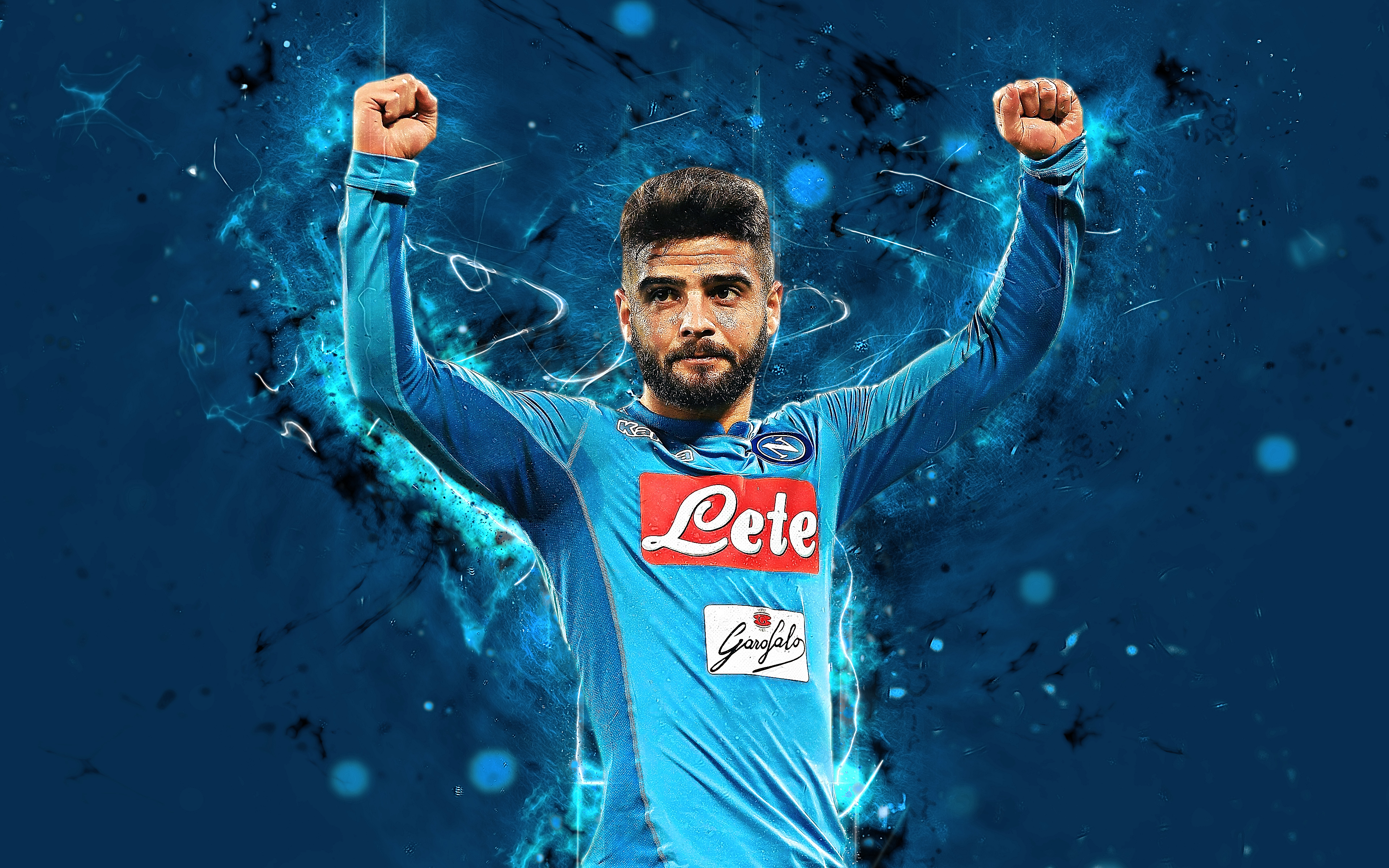 Italian Lorenzo Insigne S S C Napoli Soccer 3840x2400