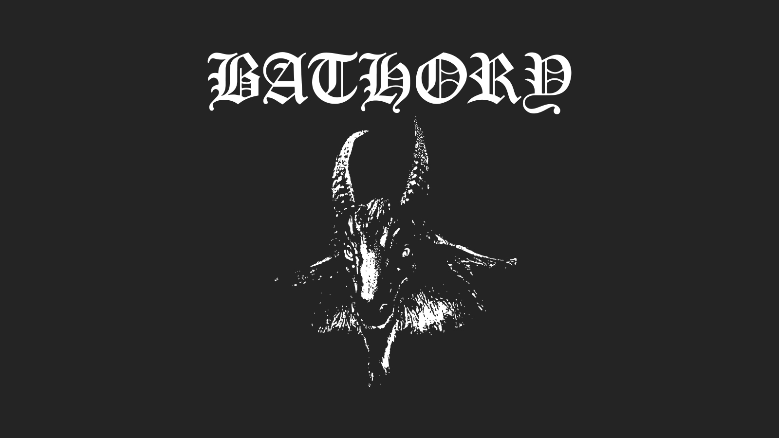 Bathory Black Metal Metal Music 1600x900