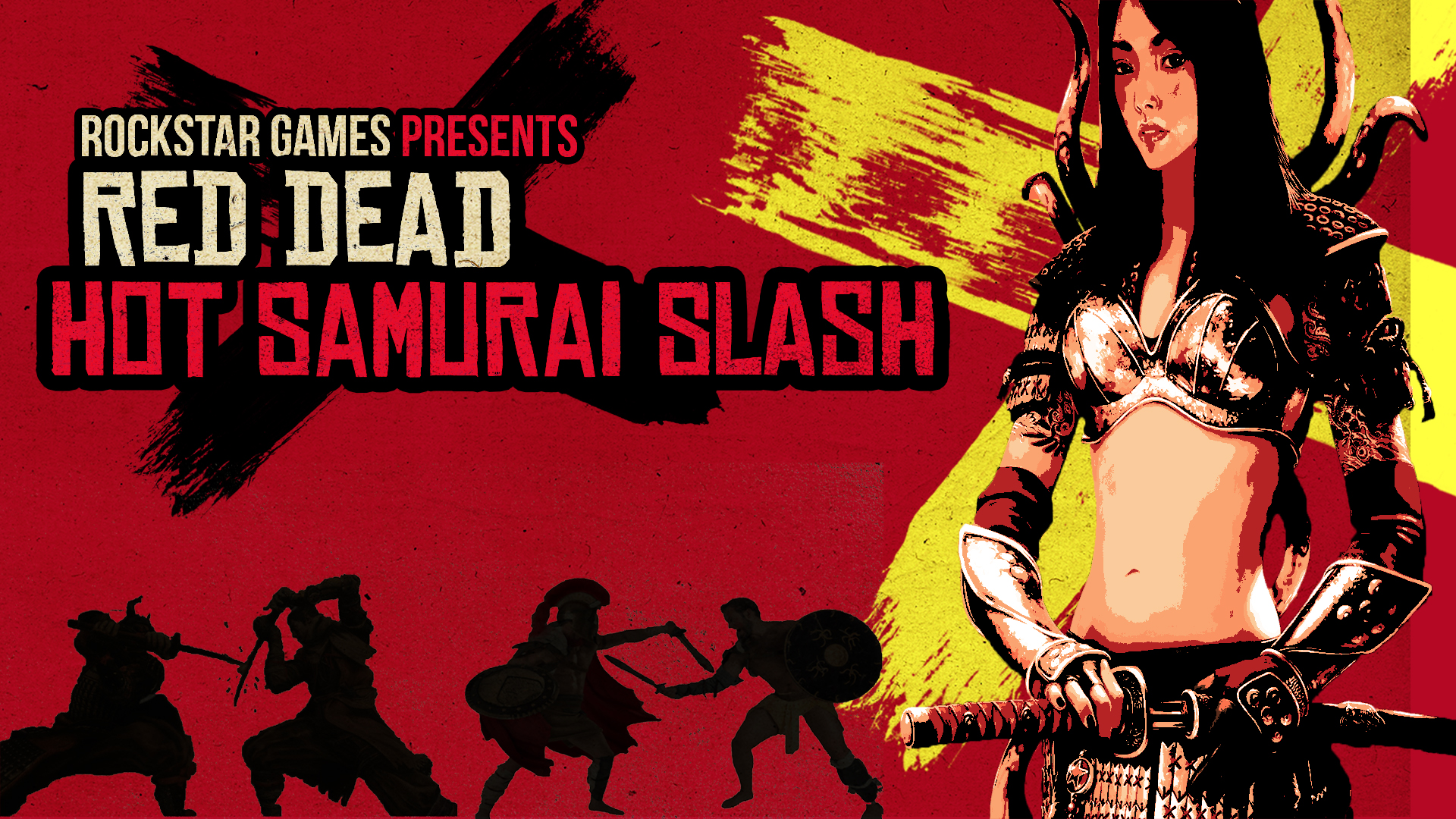 Red Dead Redemption Ii Samurai Slash Rockstar Games 1920x1080