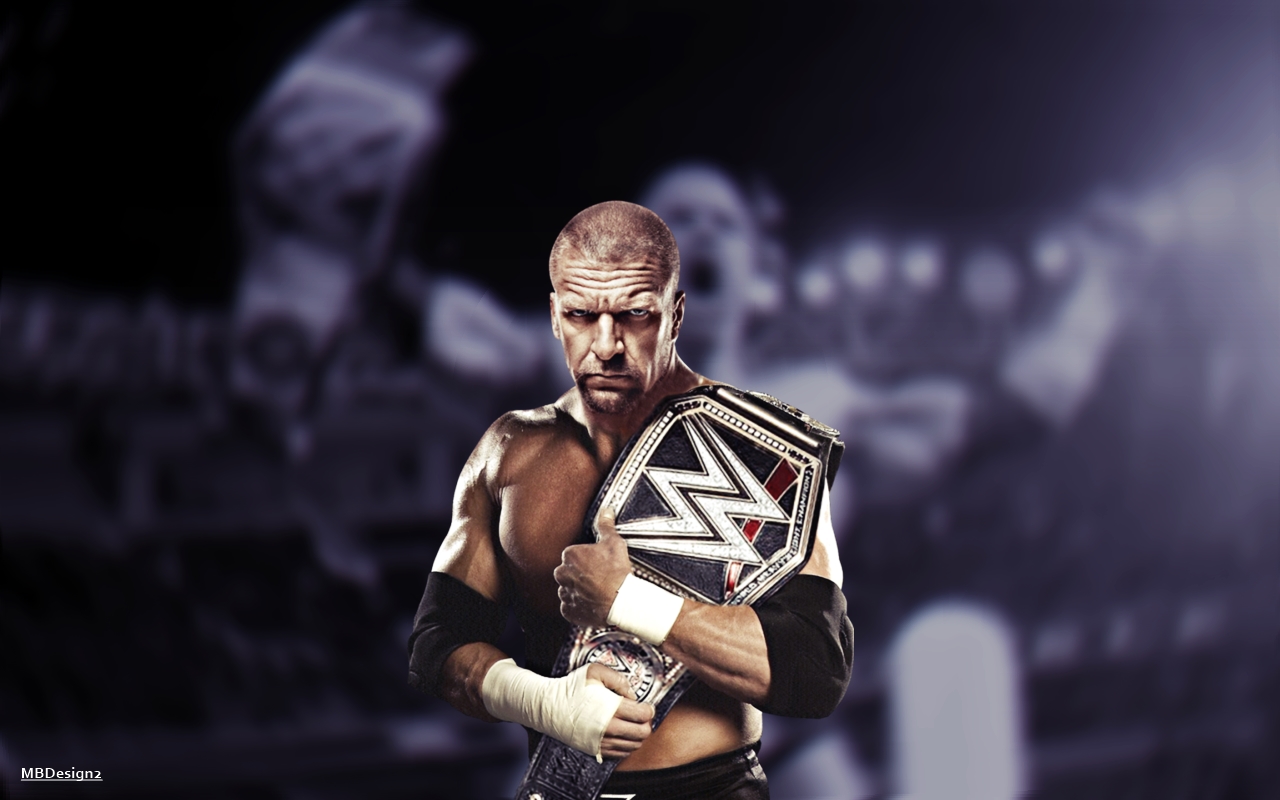 WWE Triple H Wrestler Wwe Champion 1280x800