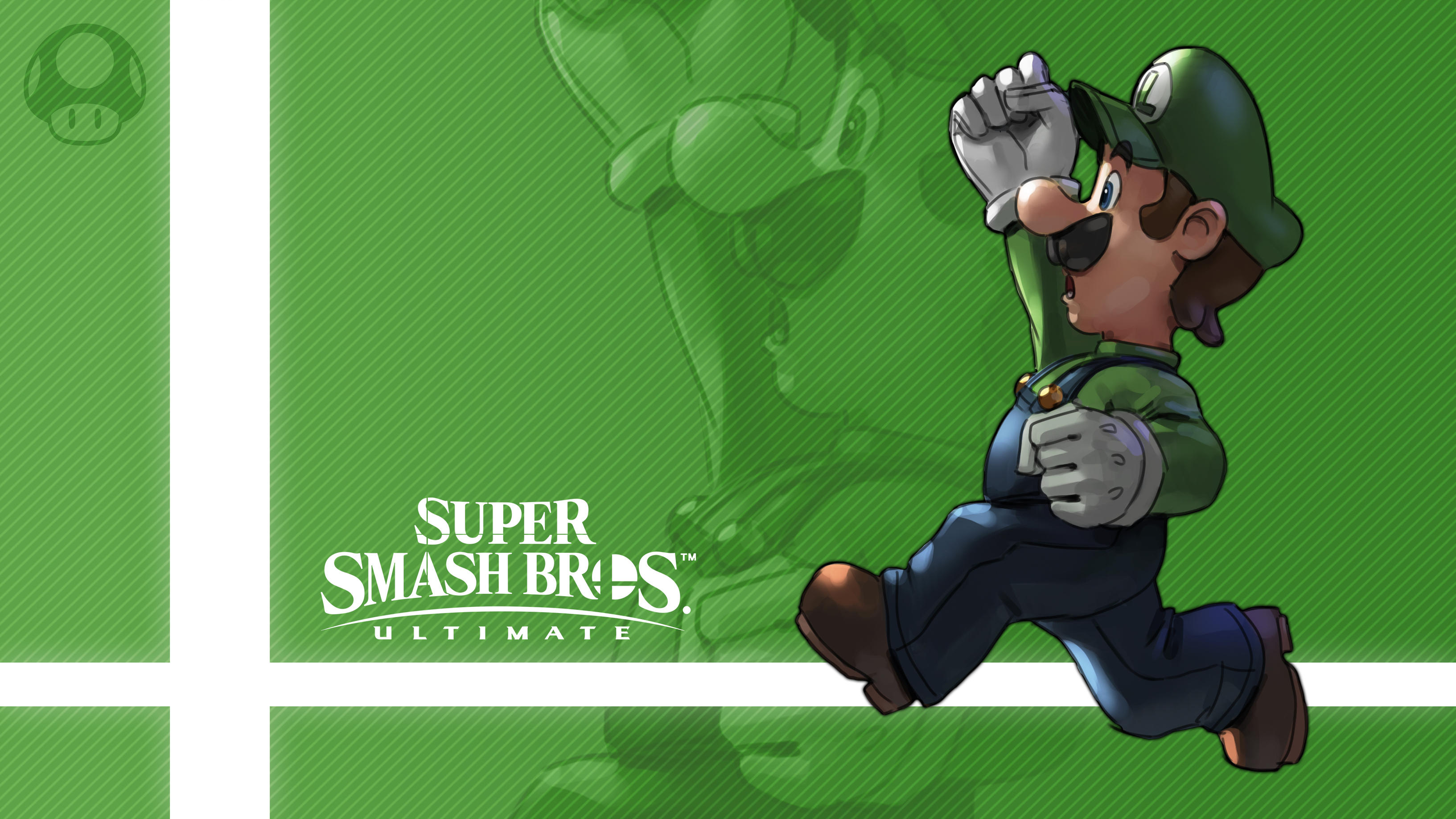 Luigi Super Smash Bros Ultimate 3266x1837