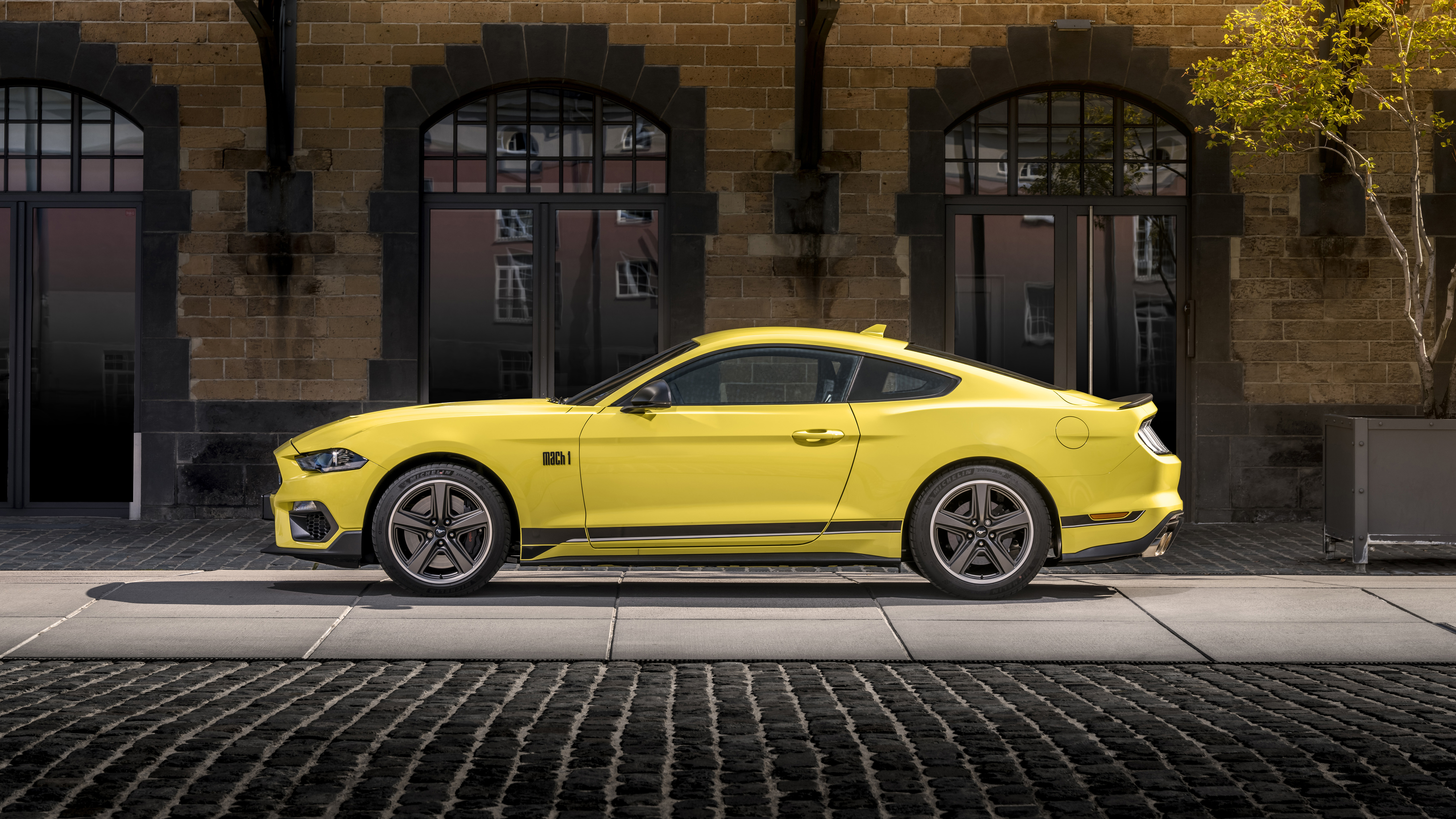 Ford Ford Mustang Mach 1 Car Vehicle Muscle Cars Yellow Cars 5120x2880