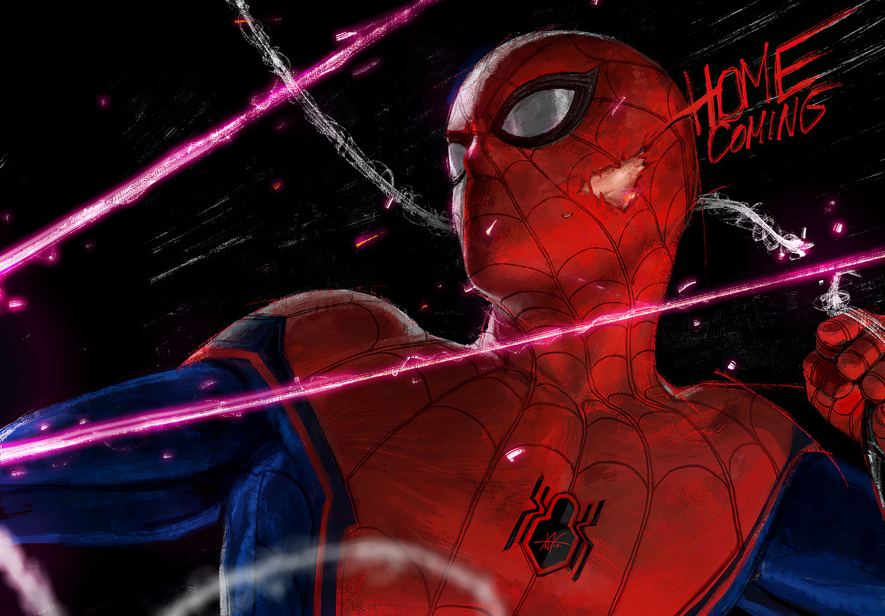 Marvel Comics Spider Man Spider Man Homecoming 3000x2088