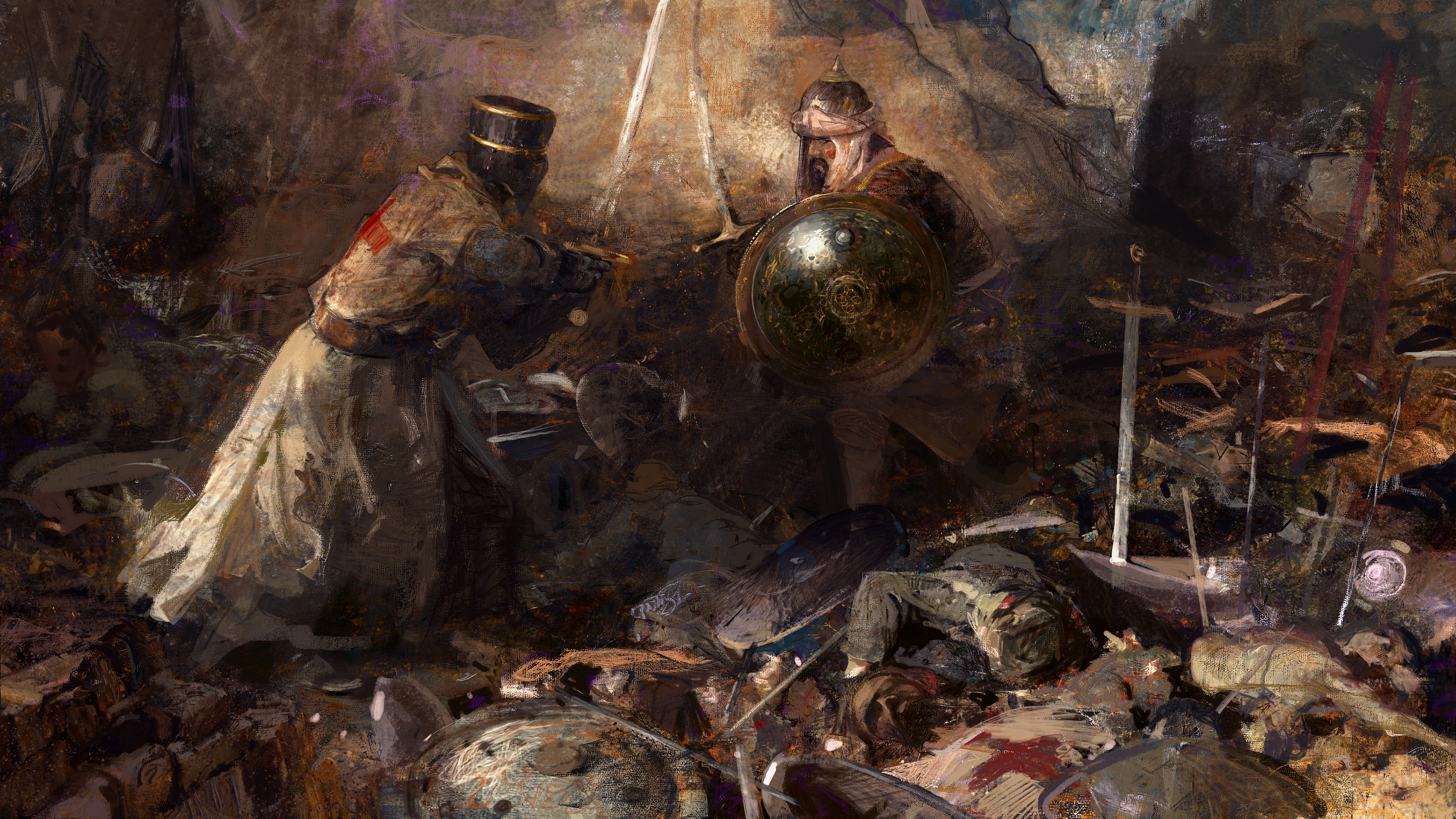 Crusader Kings Iii Artwork Game Art Video Games Video Game Art Paradox Interactive Craig Mullins 3840x2160