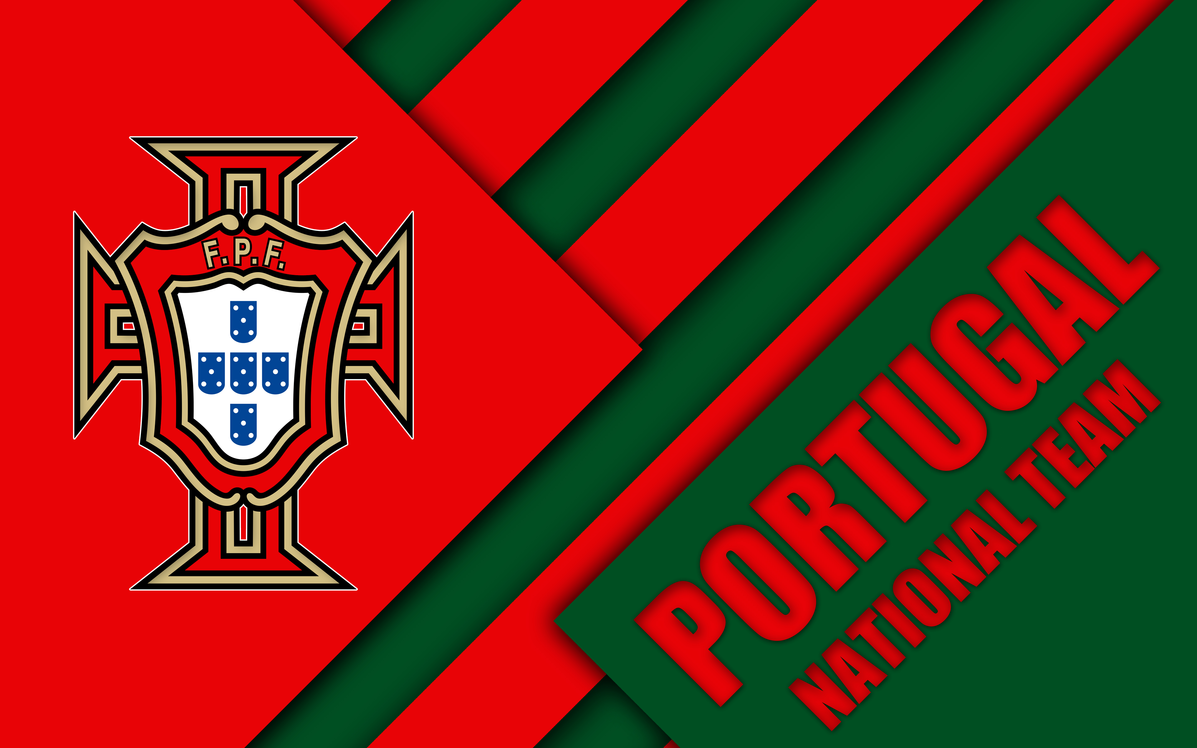 Emblem Logo Portugal Soccer 3840x2400