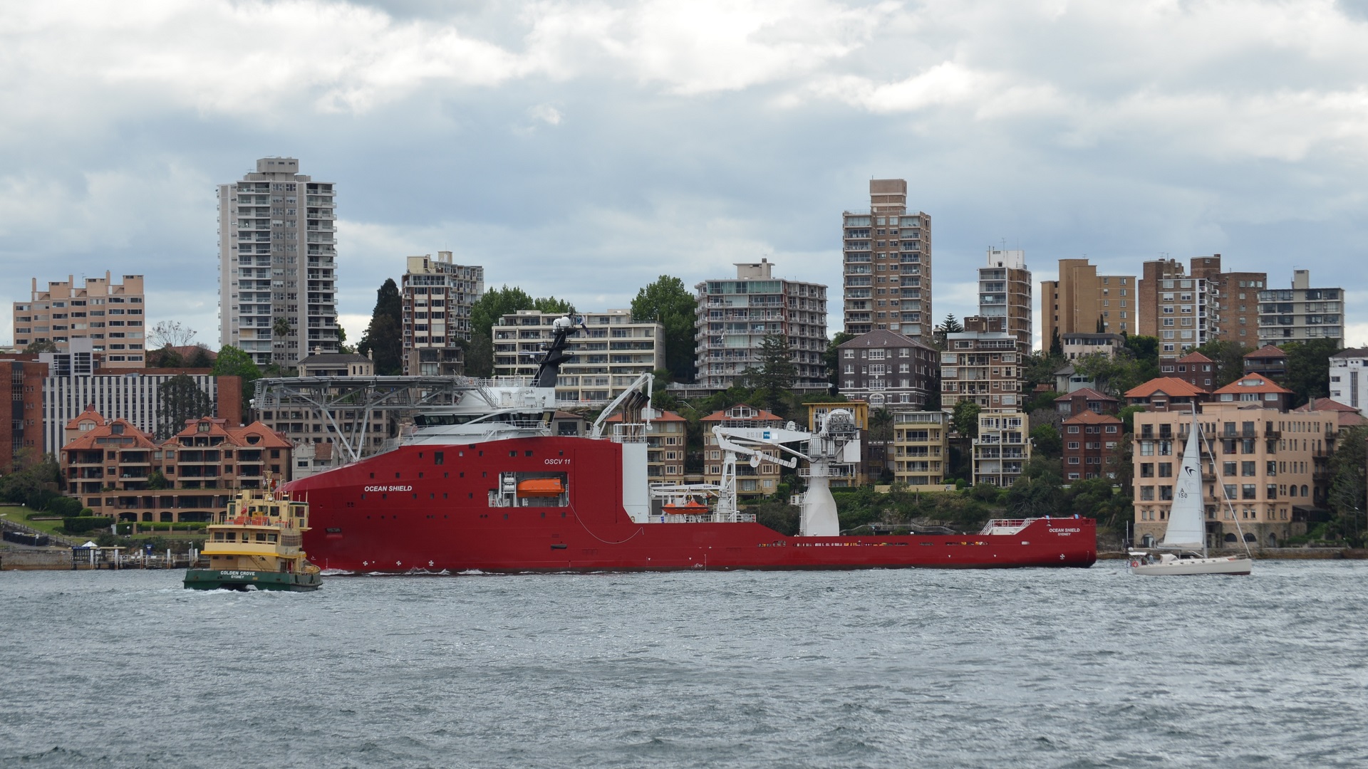 Abfc Ocean Shield Boat Patrol Ship Sydney Vehicle 1920x1080