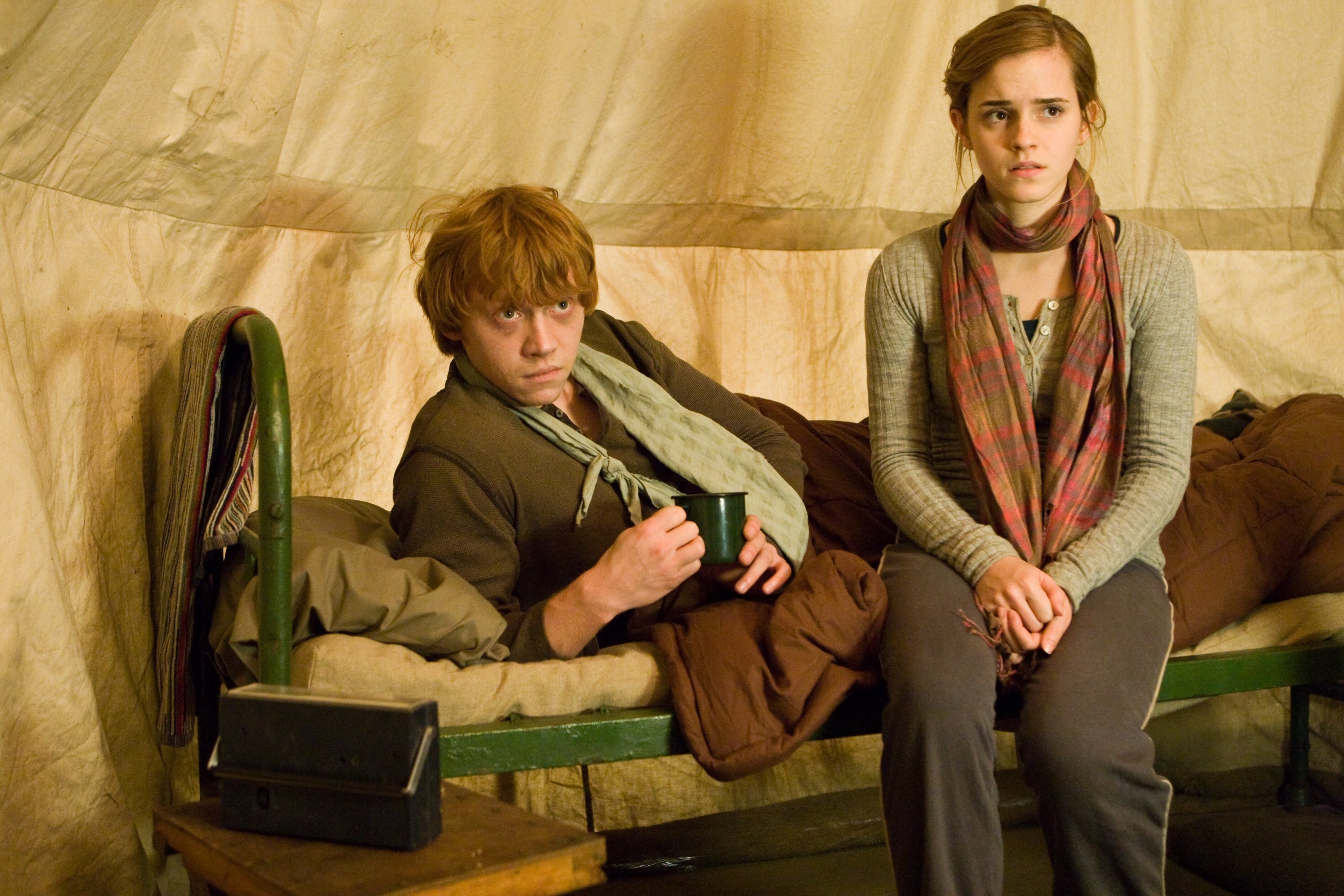 Hermione Granger Ron Weasley 3000x2000