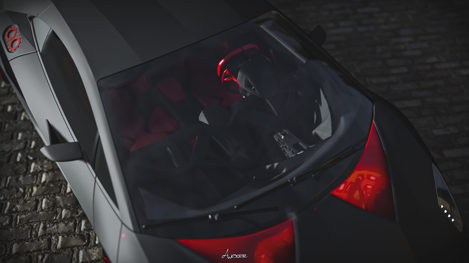 Lamborghini Lamborghini Sesto Elemento Car Vehicle Forza Forza Horizon 4 Video Games 1920x1080