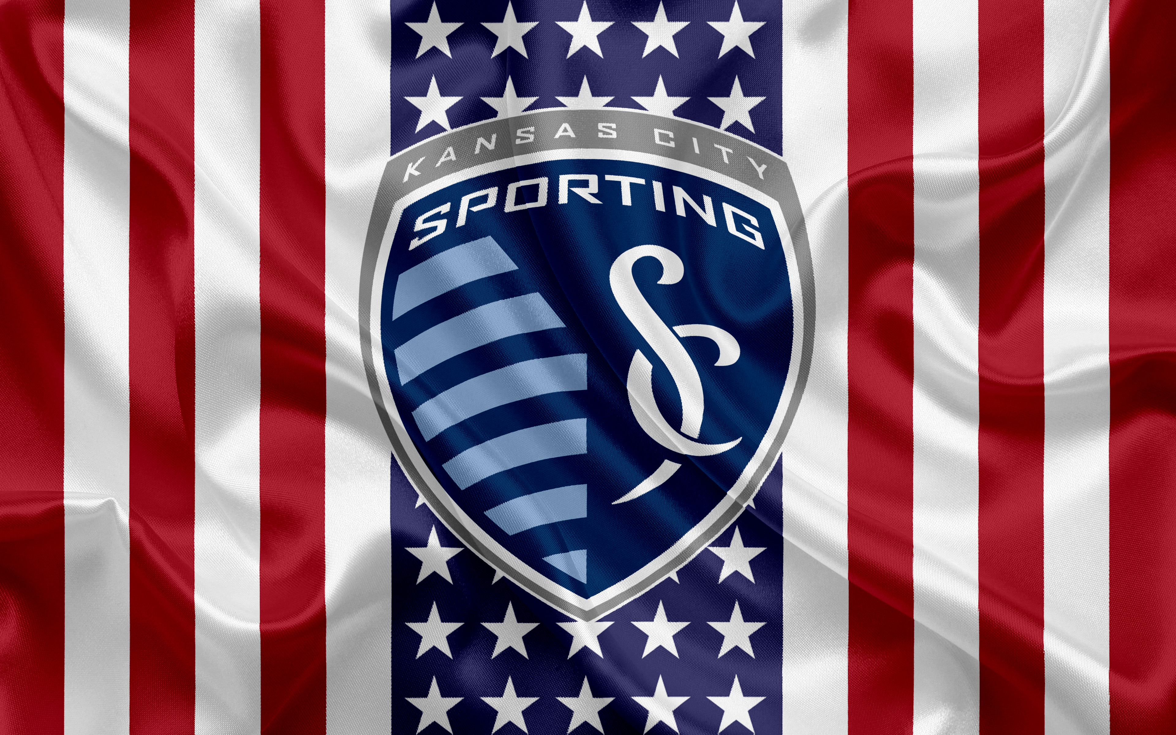 Emblem Logo Mls Soccer Sporting Kansas City 3840x2400