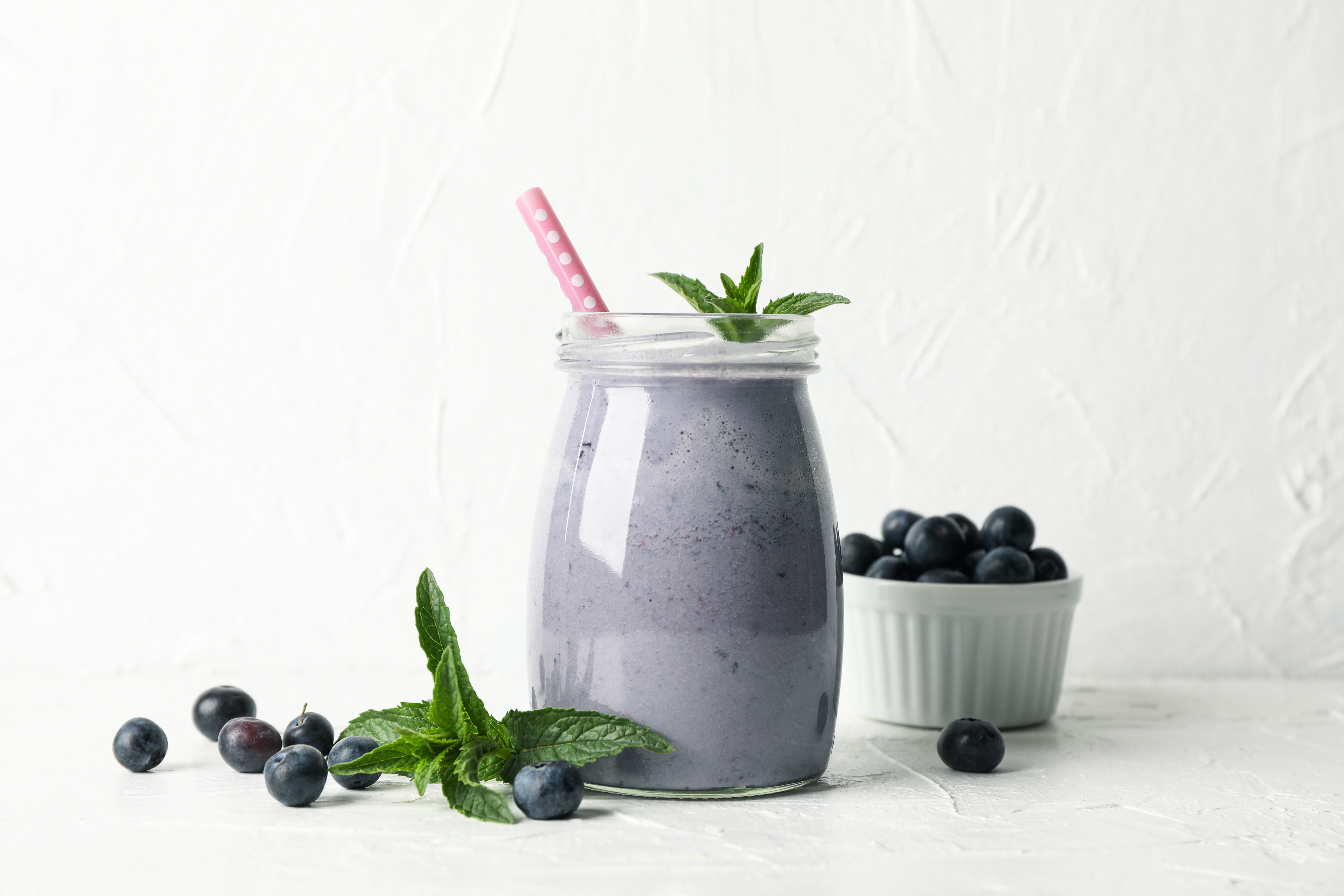 Berry Blueberry Drink Smoothie Still Life 6720x4480