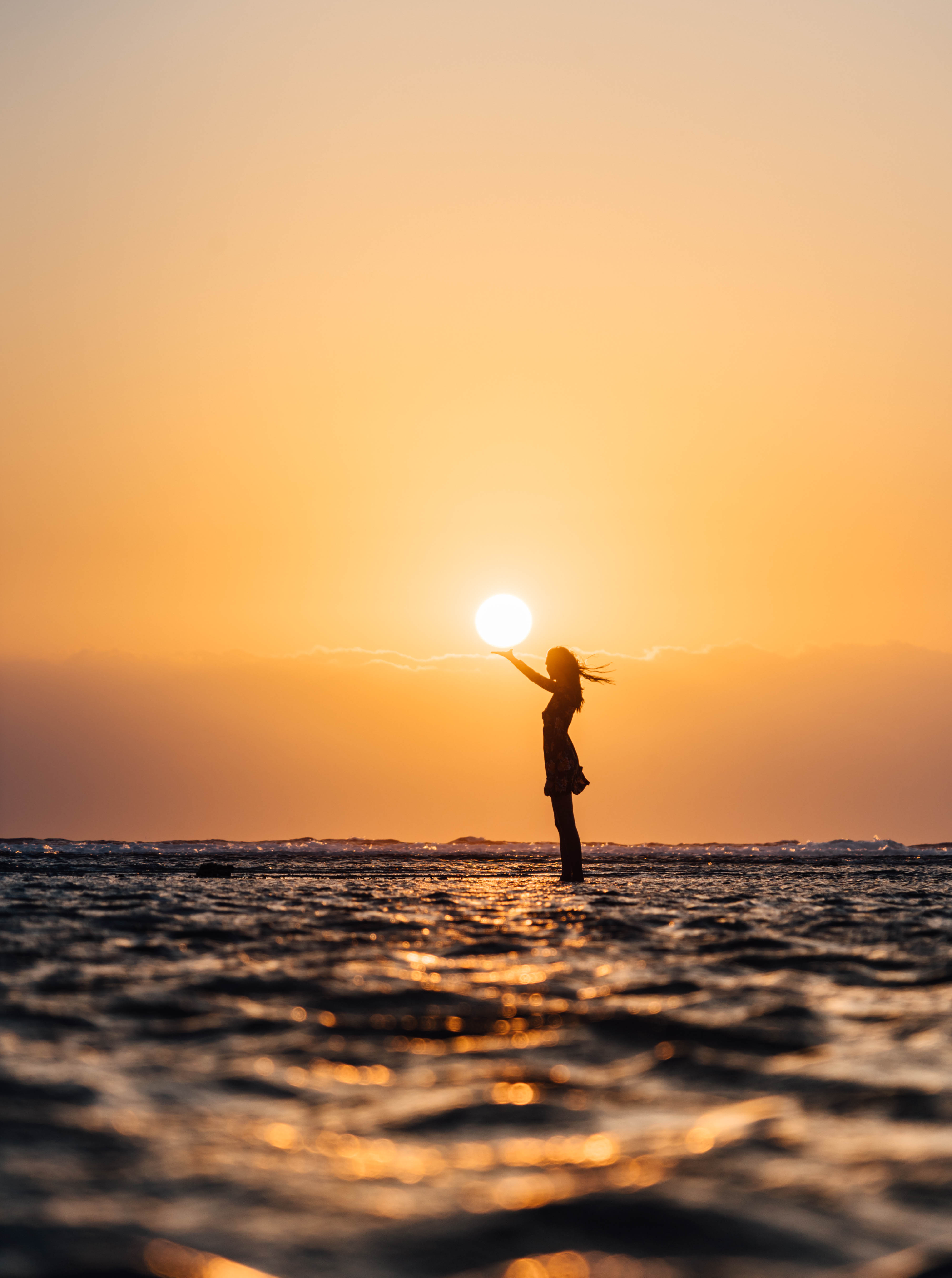 Marc Beringer Outdoors Women Sunset Ocean View 4000x5370