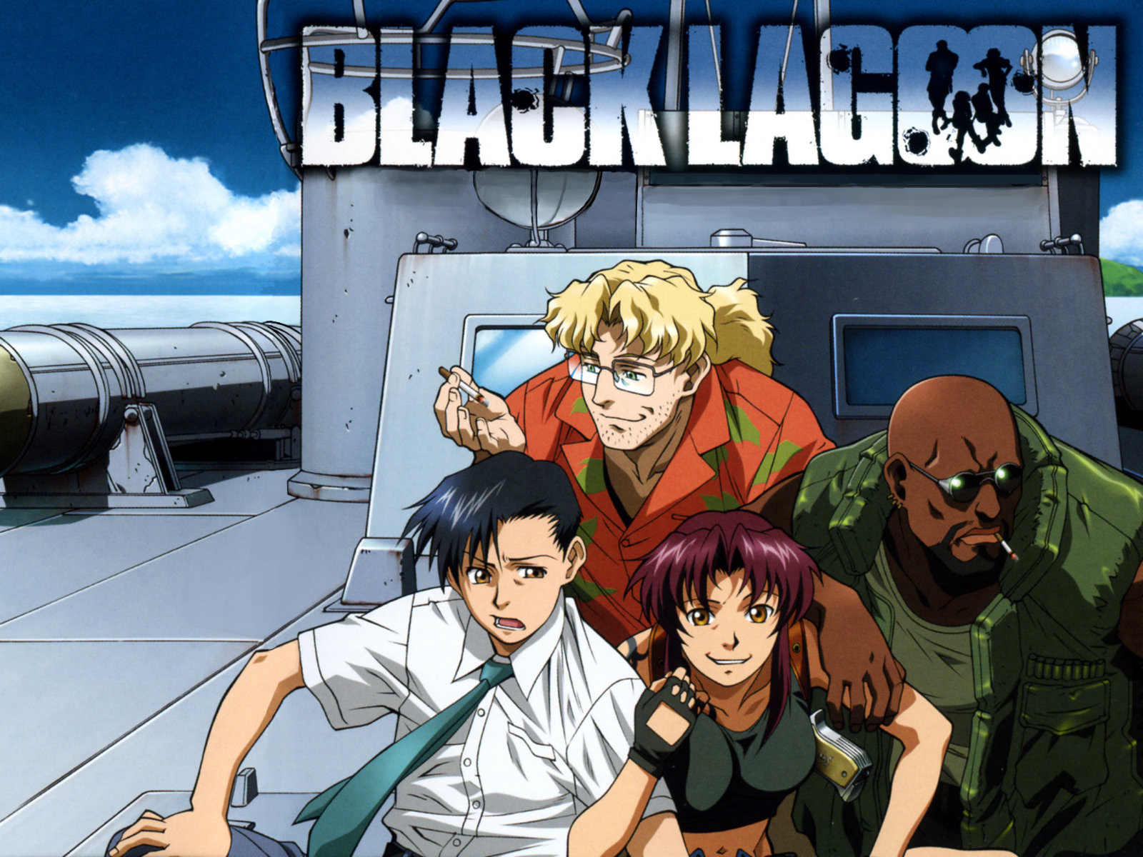 Anime Black Lagoon 1600x1200