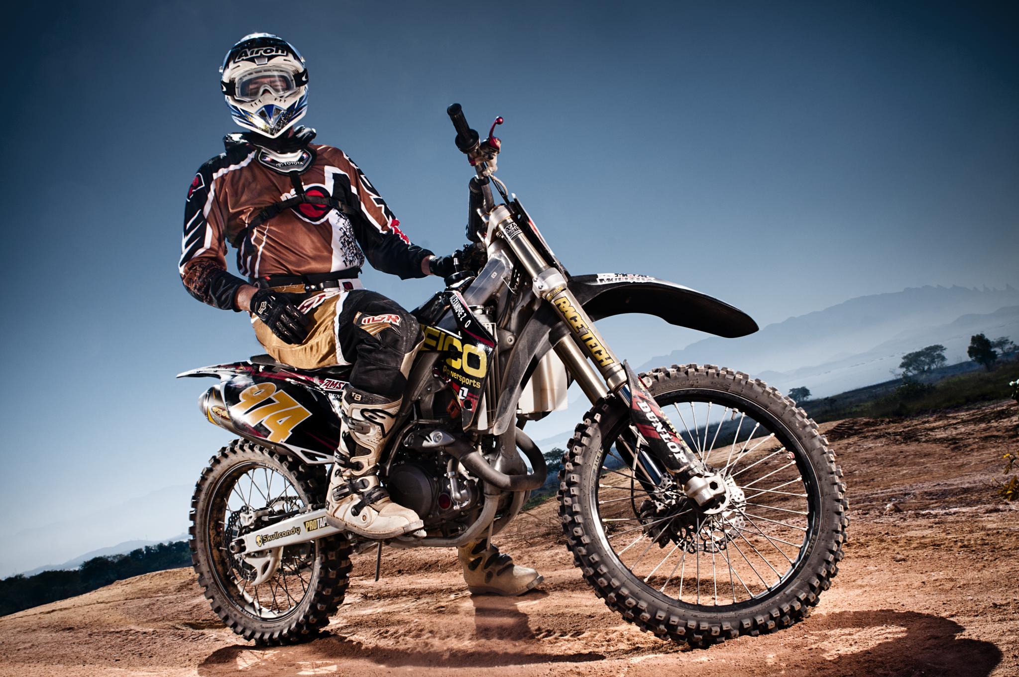 Motocross Motorcycle 2047x1360
