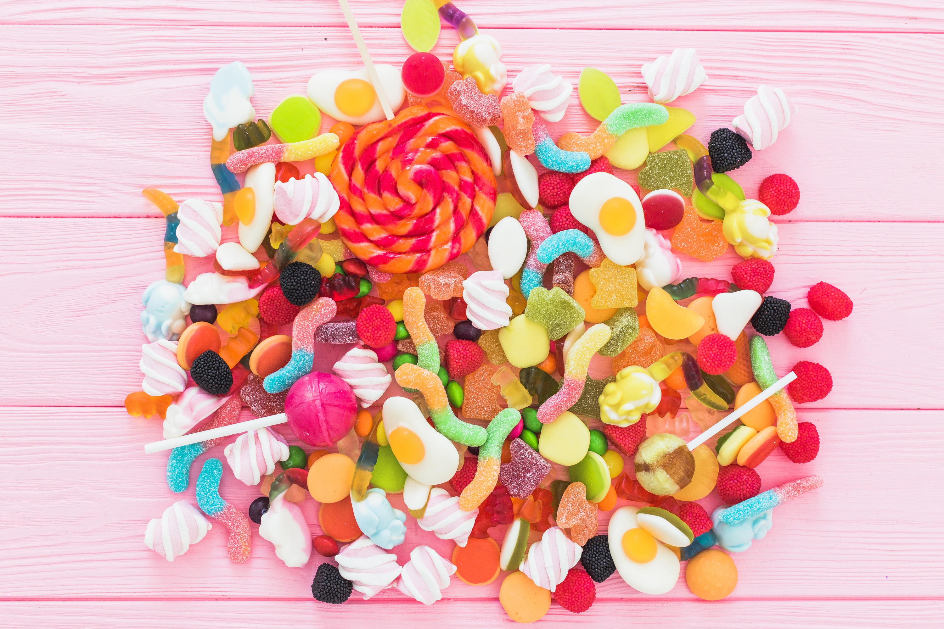 Candy Colors Sweets 3000x2000