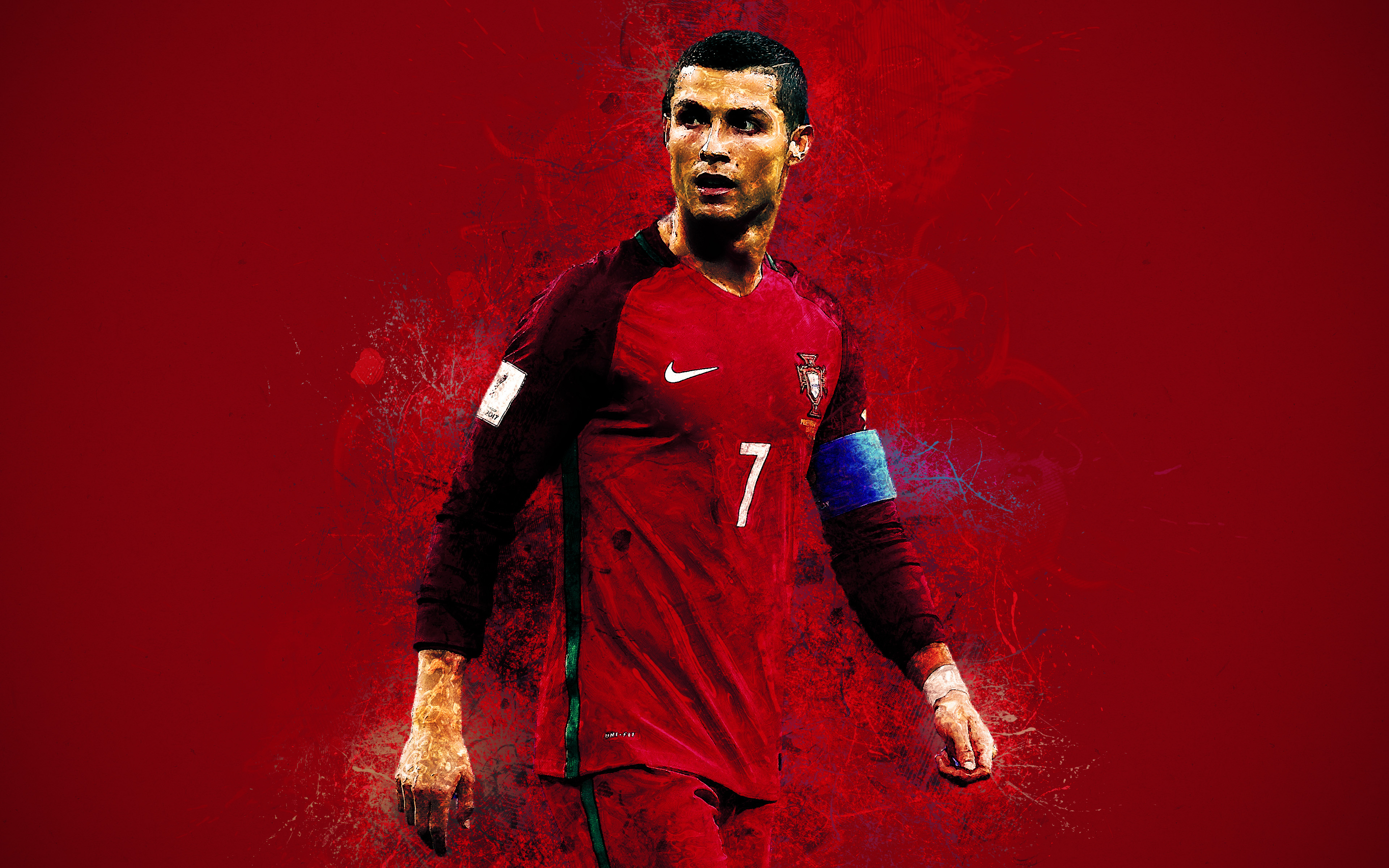 Cristiano Ronaldo Portuguese Soccer 3840x2400