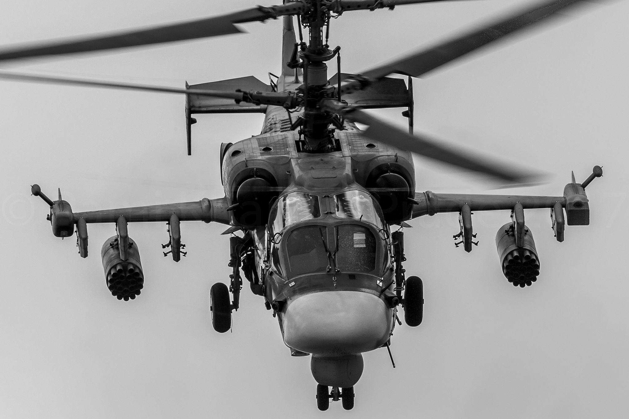 Aircraft Attack Helicopter Helicopter Kamov Ka 52 Alligator 2048x1366
