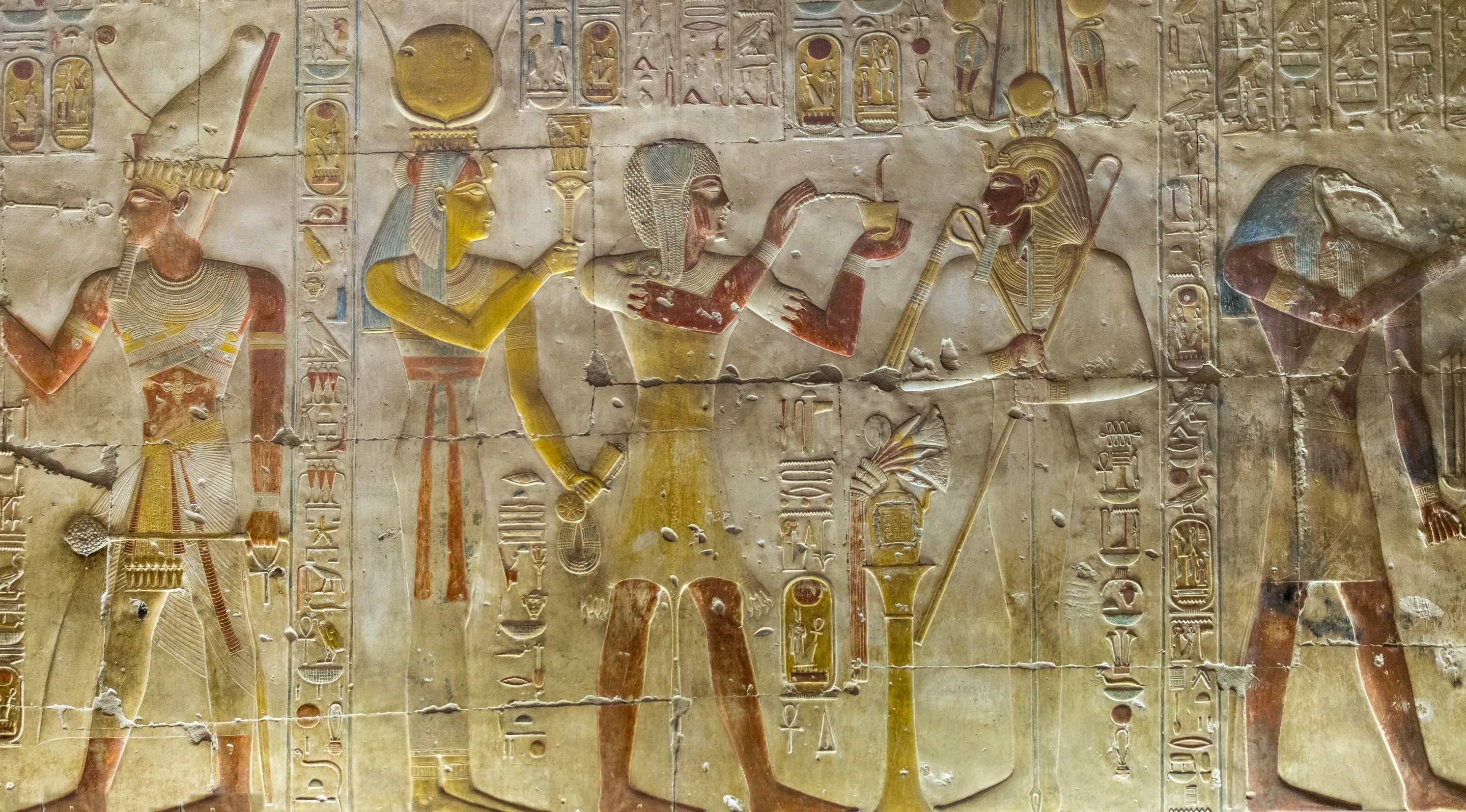 Reliefs Egyptian Mythology 2880x1596