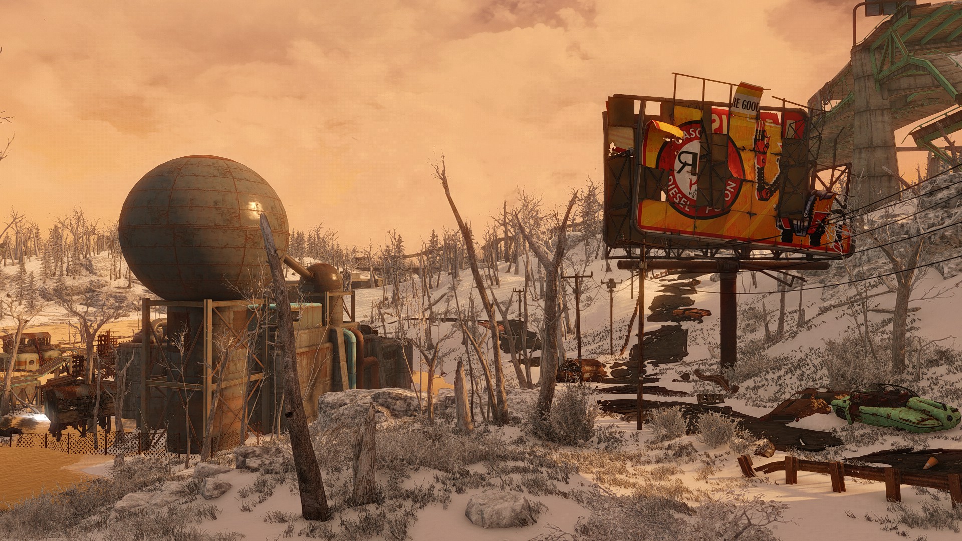 Fallout 4 Winter PC Gaming Screen Shot 1920x1080